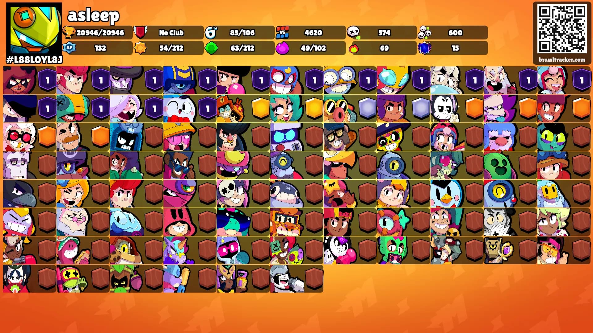 asleep's Ranks