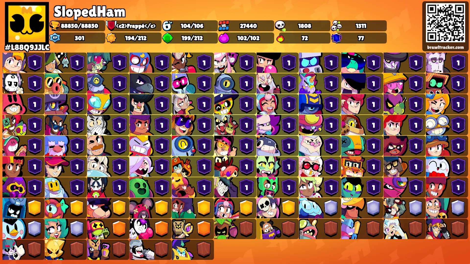 SlopedHam's Ranks
