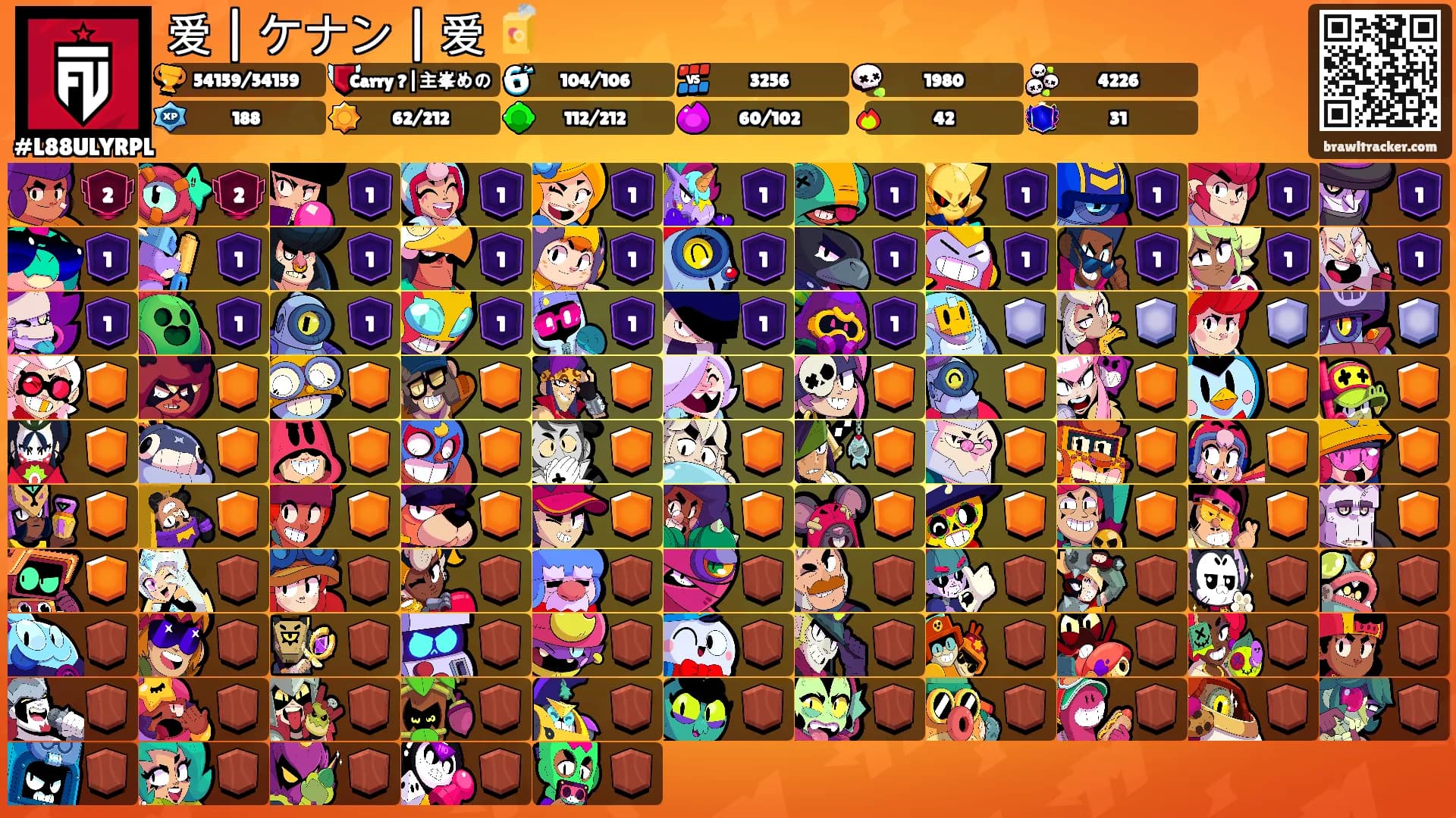 爱 | ケナン | 爱 🧃's Ranks
