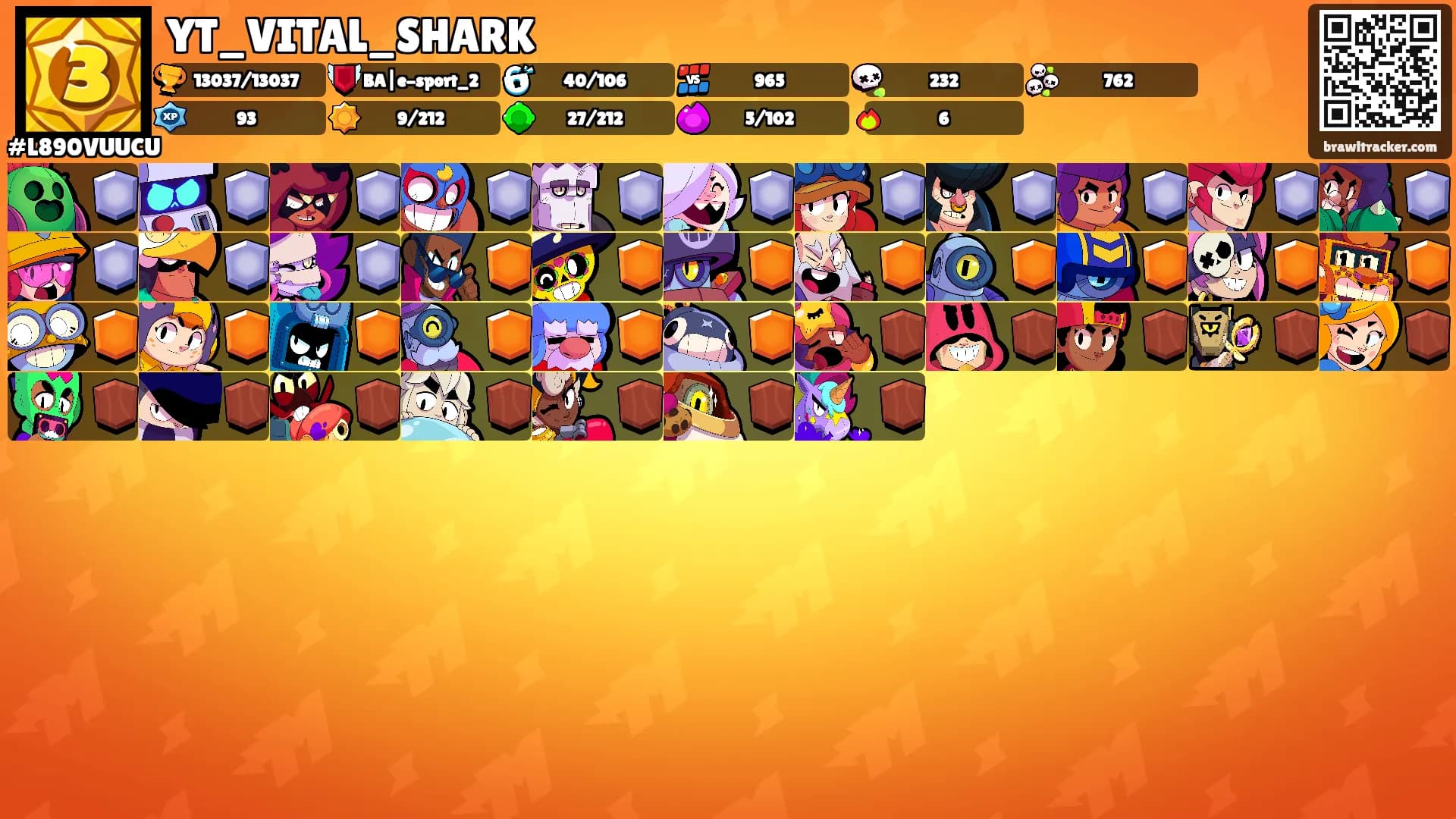 YT_VITAL_SHARK's Ranks