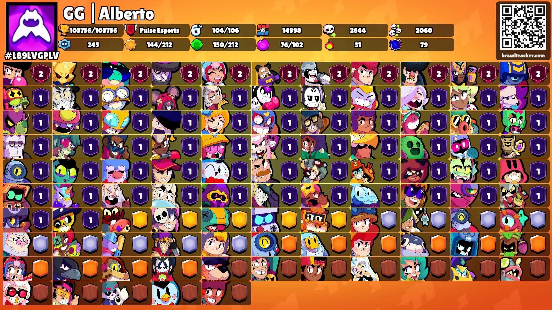 GG |Alberto's Ranks