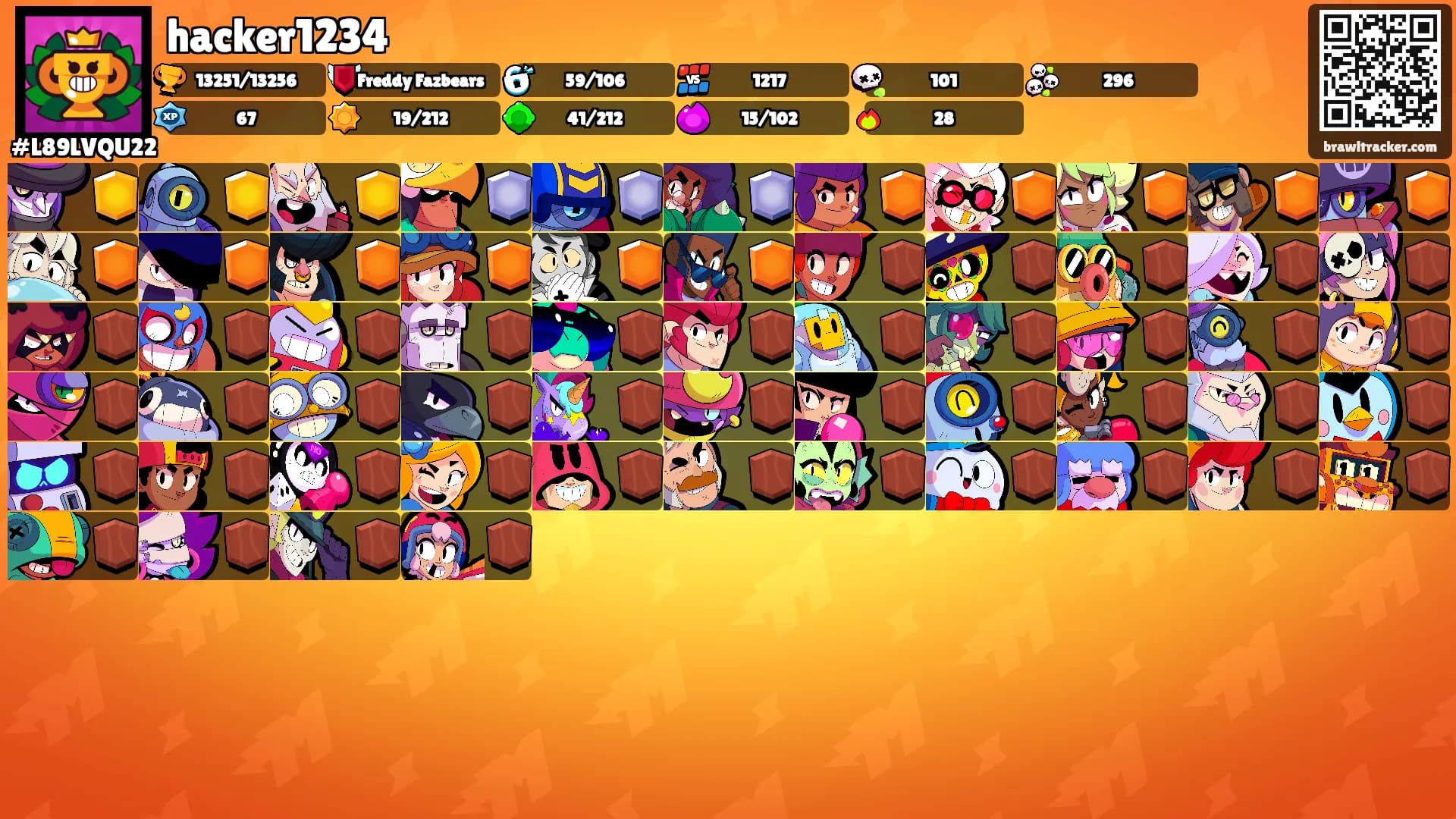 hacker1234's Ranks