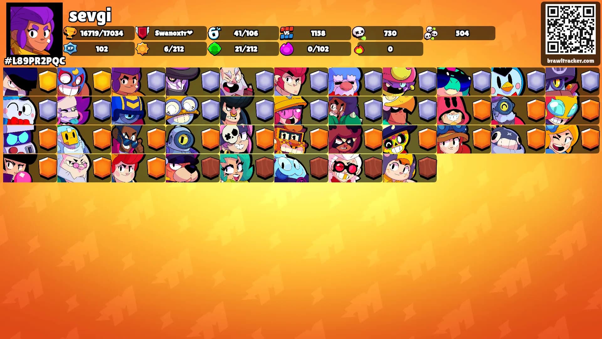 sevgi's Ranks