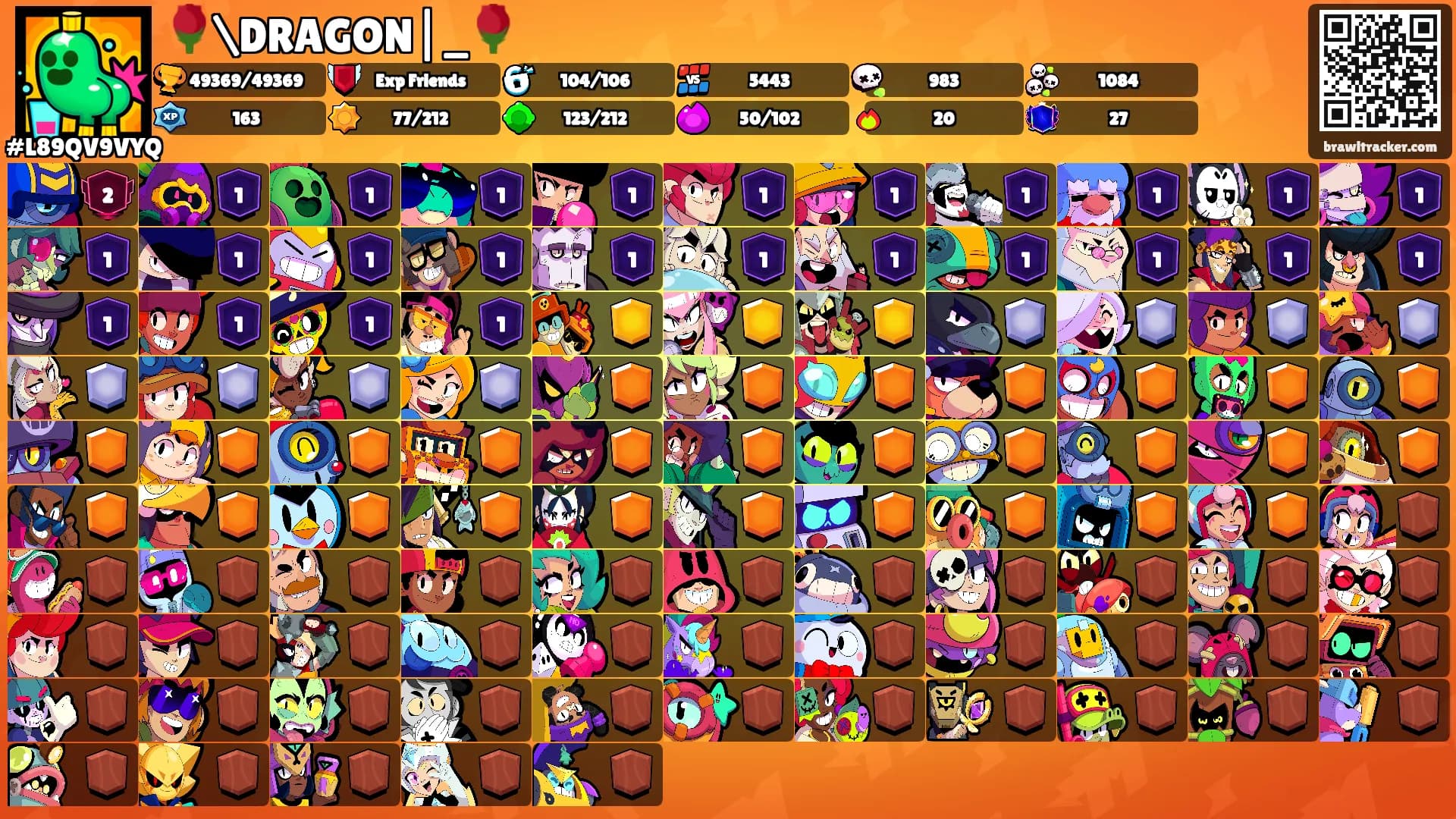 🌹\DRAGON|_🌹's Ranks
