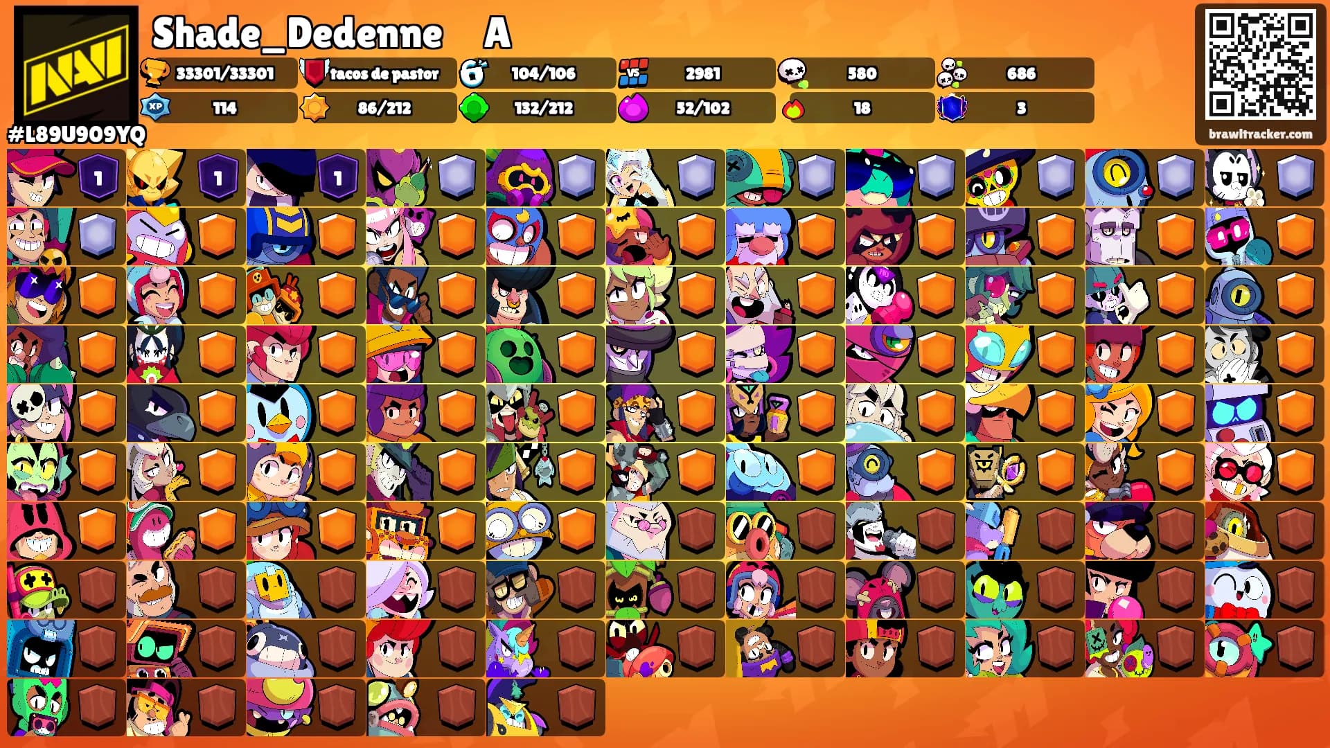 Shade_DedenneㅤA's Ranks