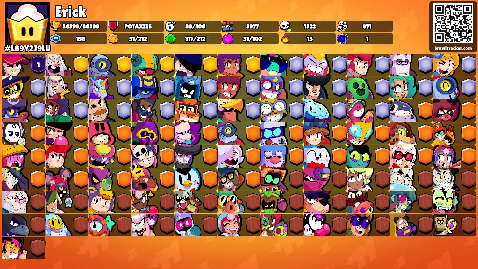 Erick's Ranks