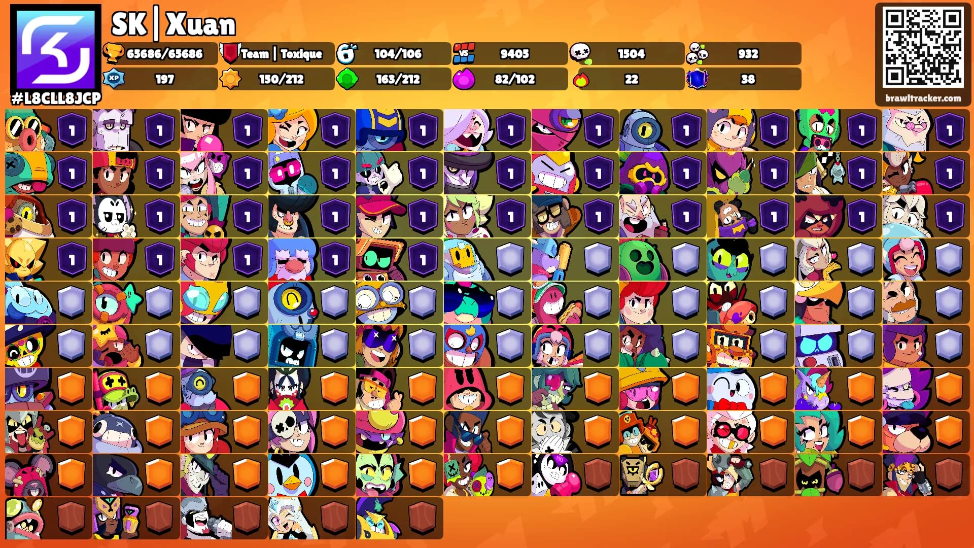 SK|Xuan's Ranks