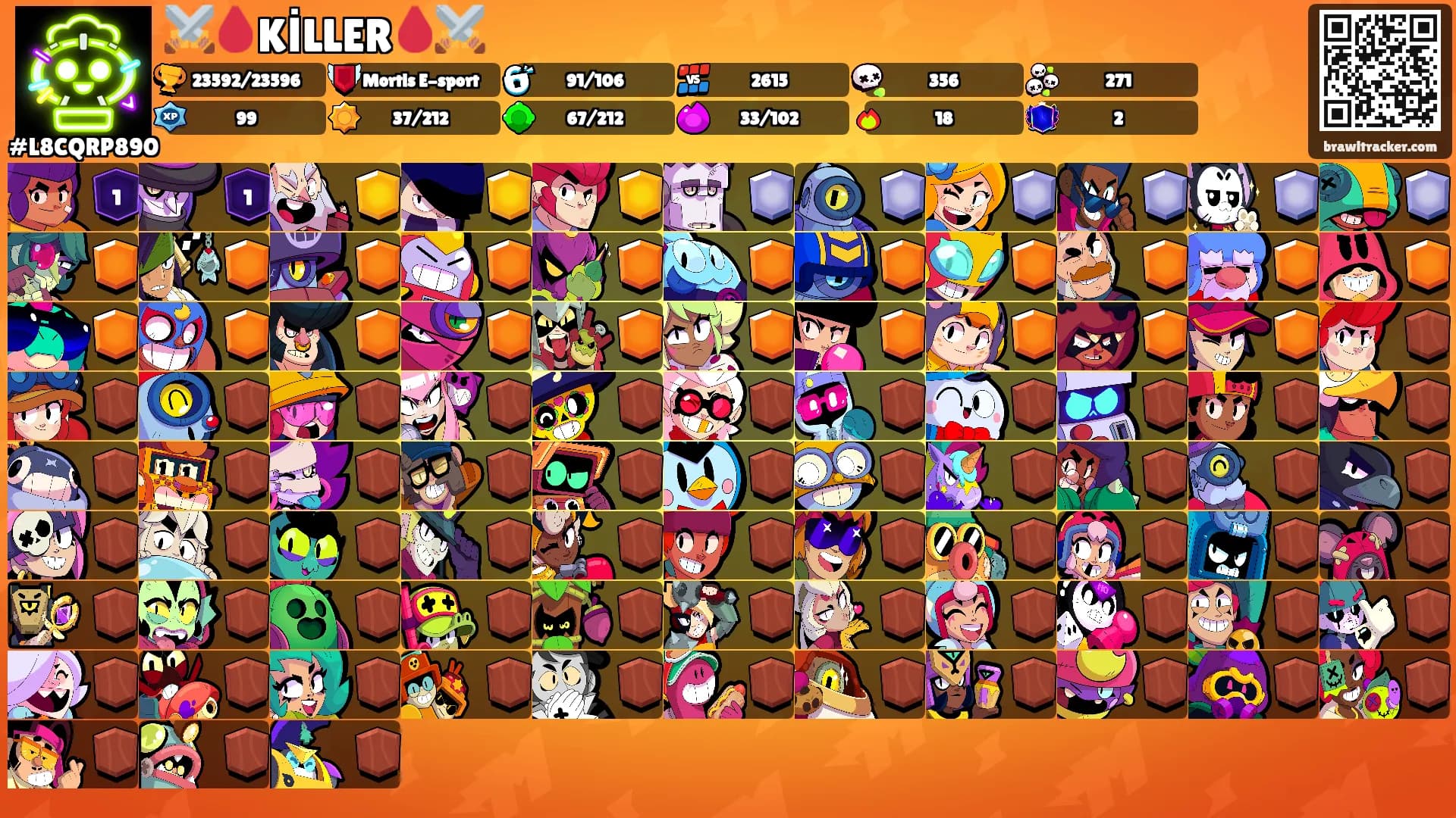 ⚔️🩸KİLLER🩸⚔️'s Ranks