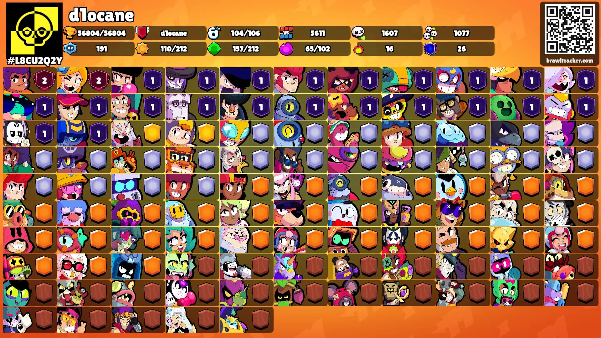 d1ocane's Ranks