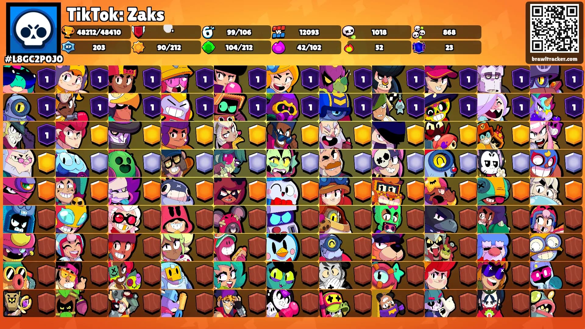 TikTok: Zaks's Ranks
