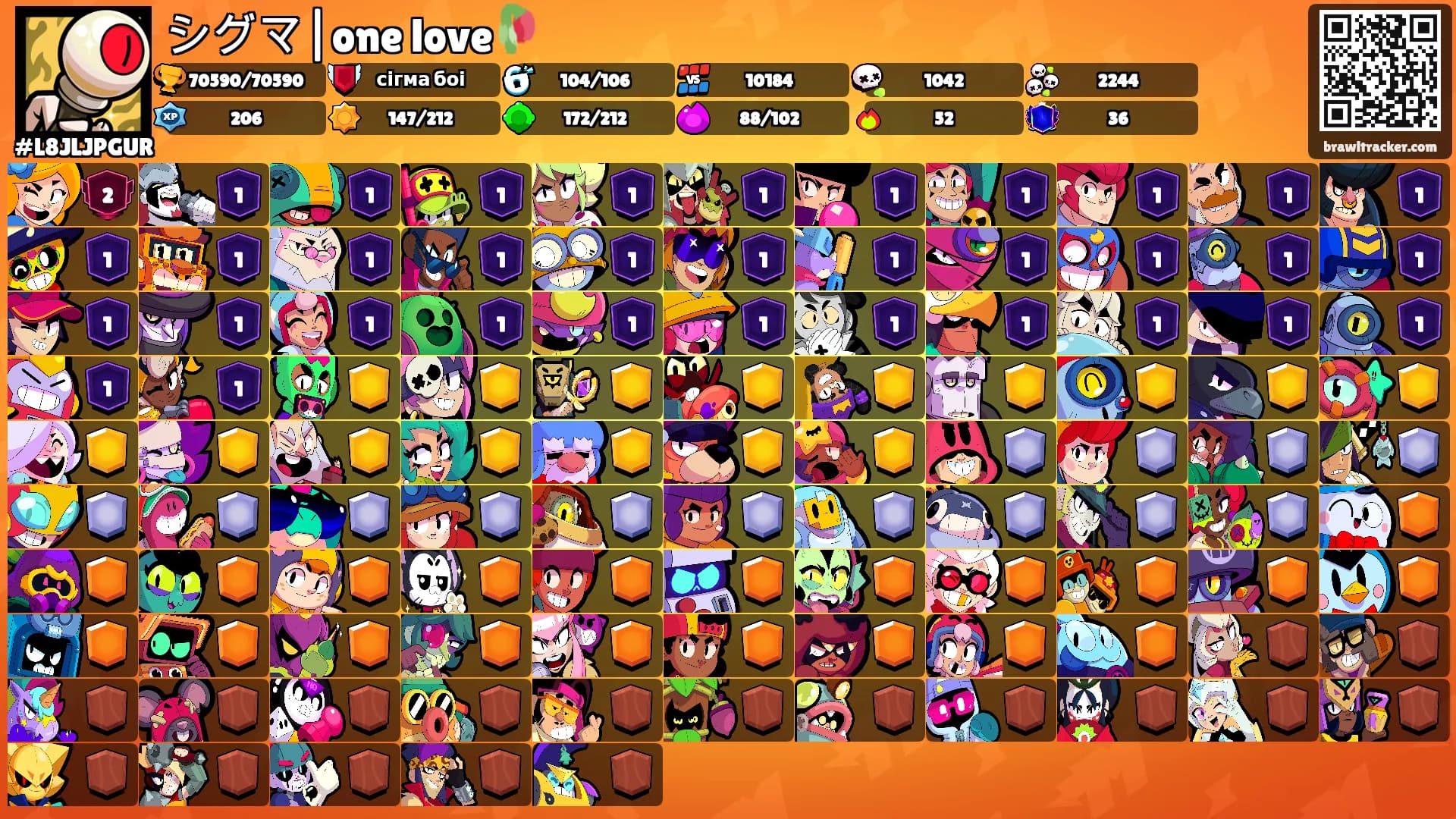 シグマ|one love🥀's Ranks