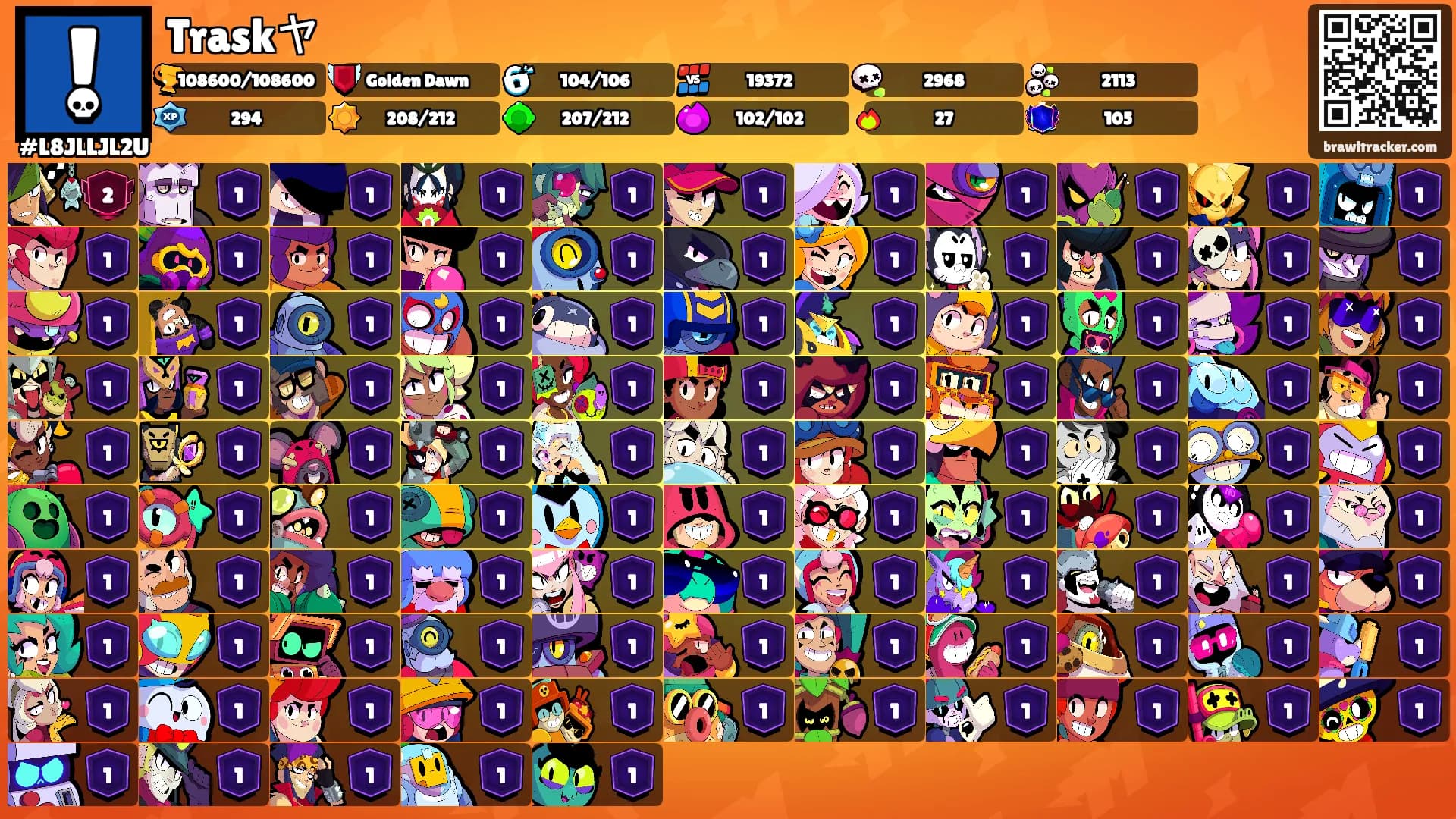 Traskヤ's Ranks