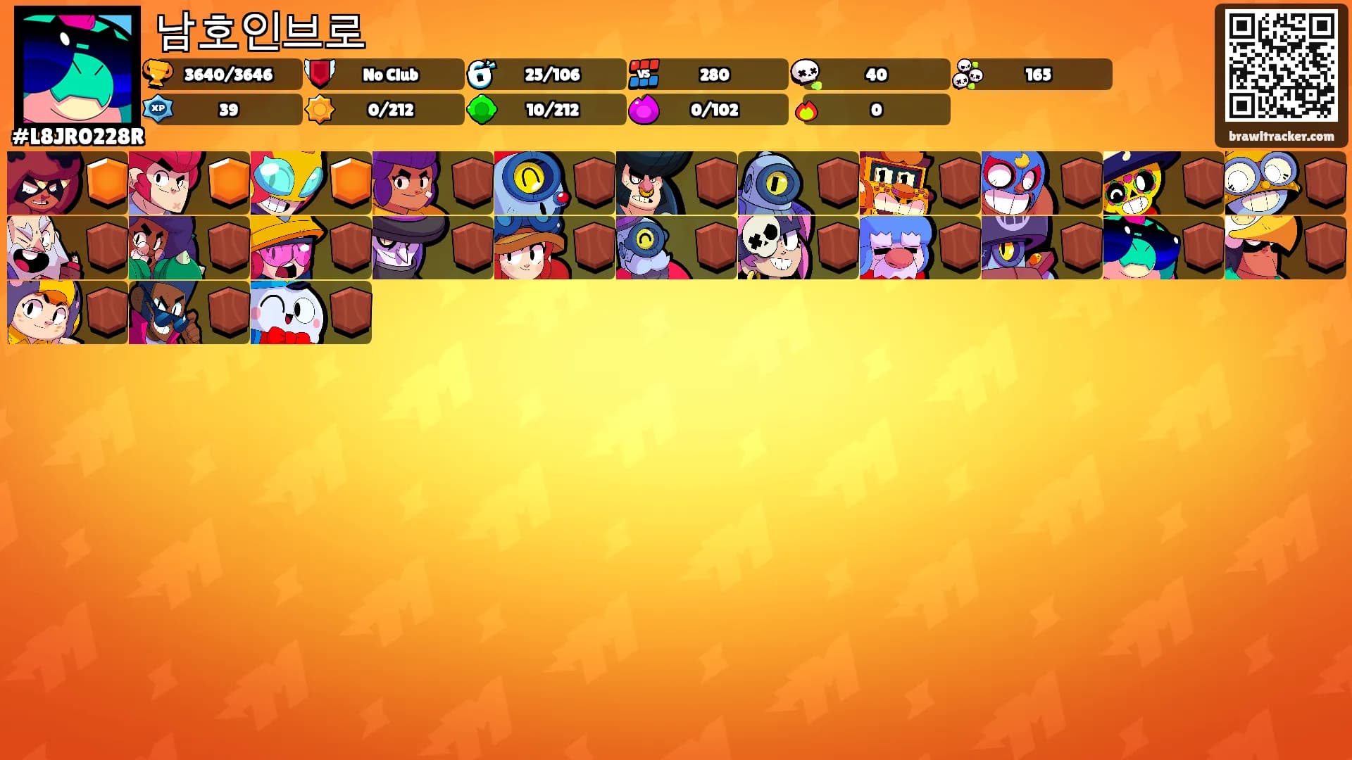 남호인브로's Ranks