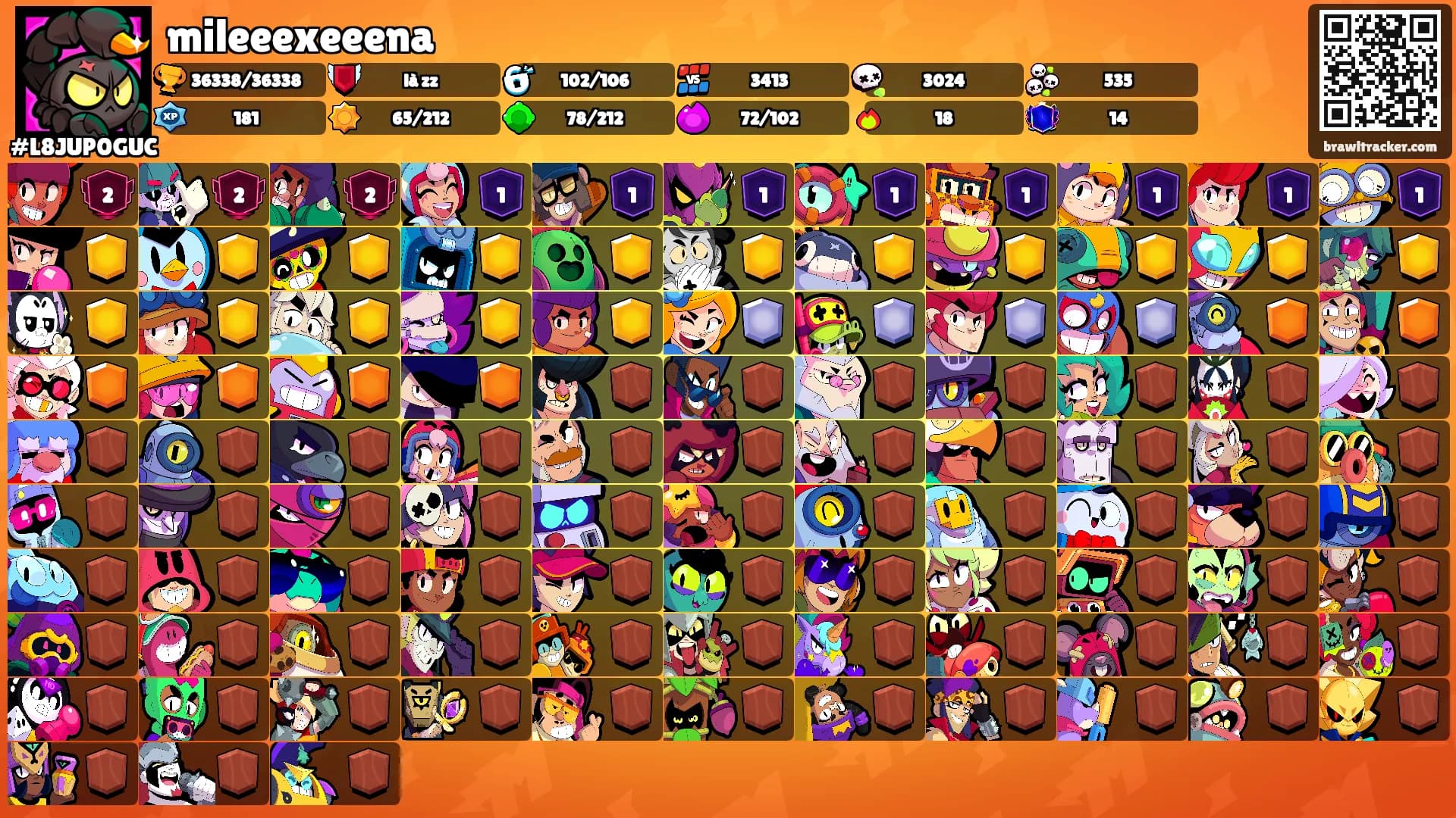 mileeexeeena's Ranks