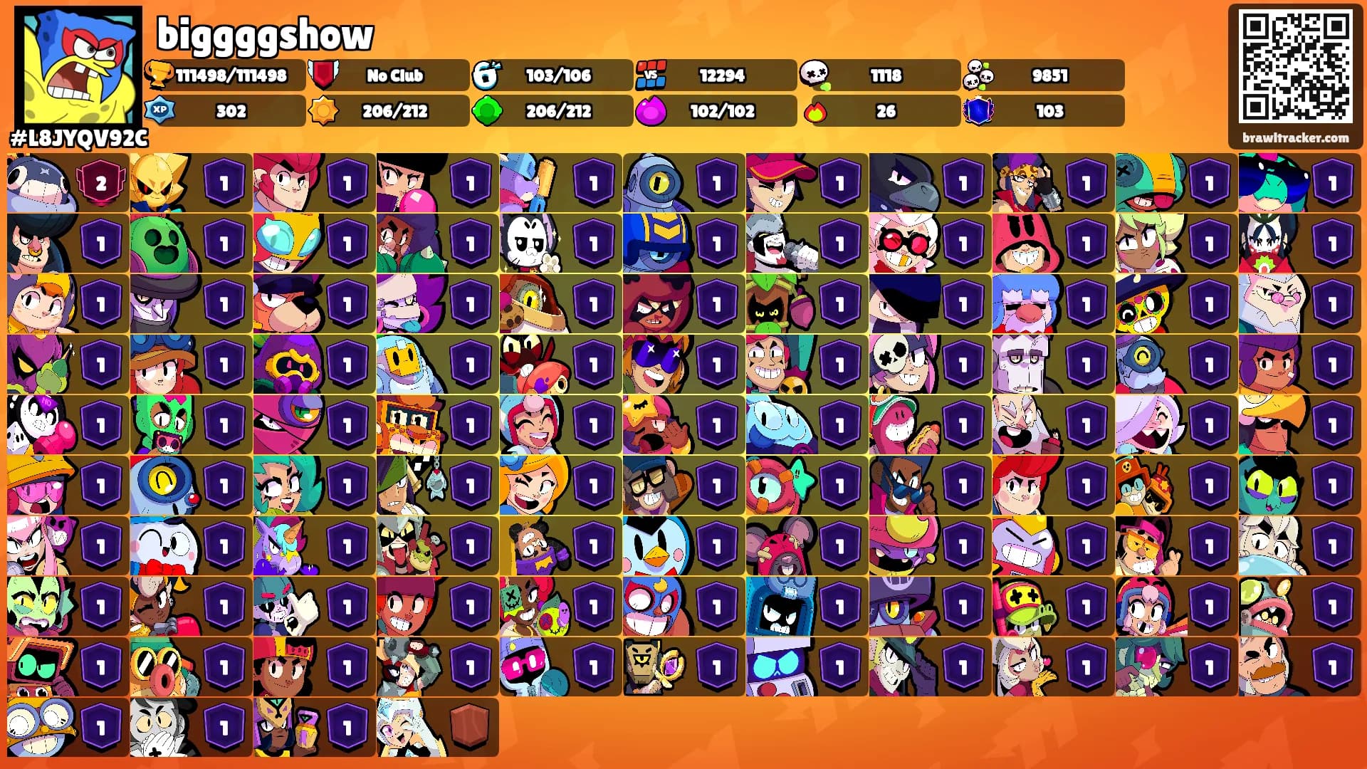 biggggshow's Ranks