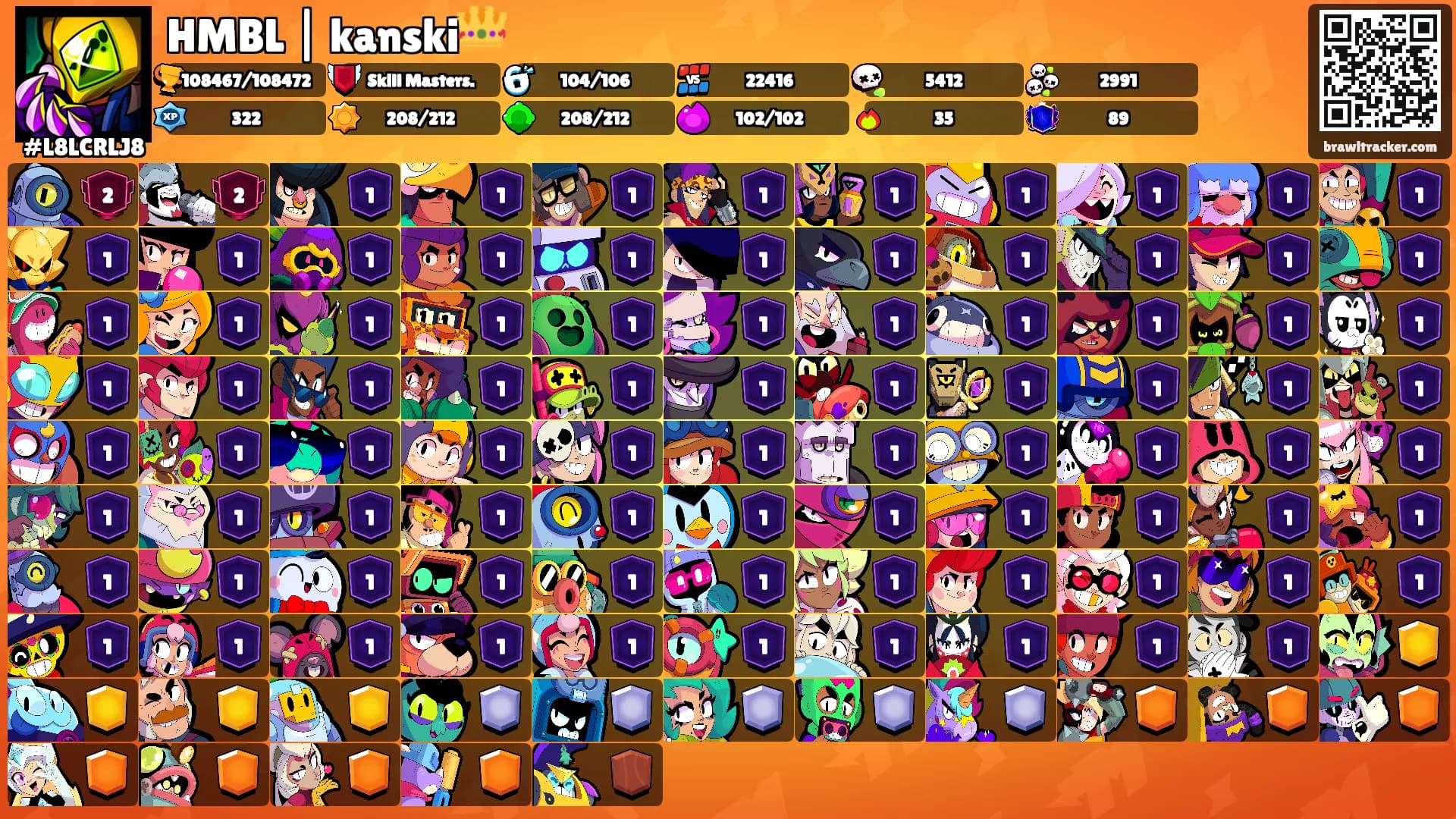 HMBL | kanski👑's Ranks