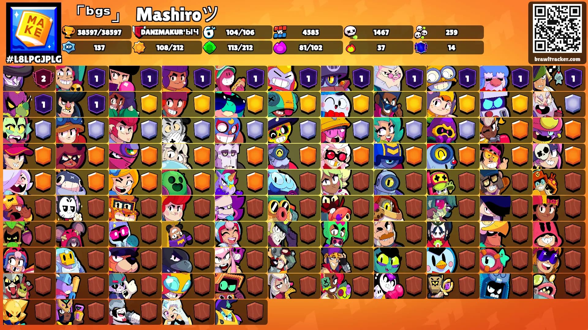 「ᵇᵍˢ」⠀⃤Mashiroツ's Ranks