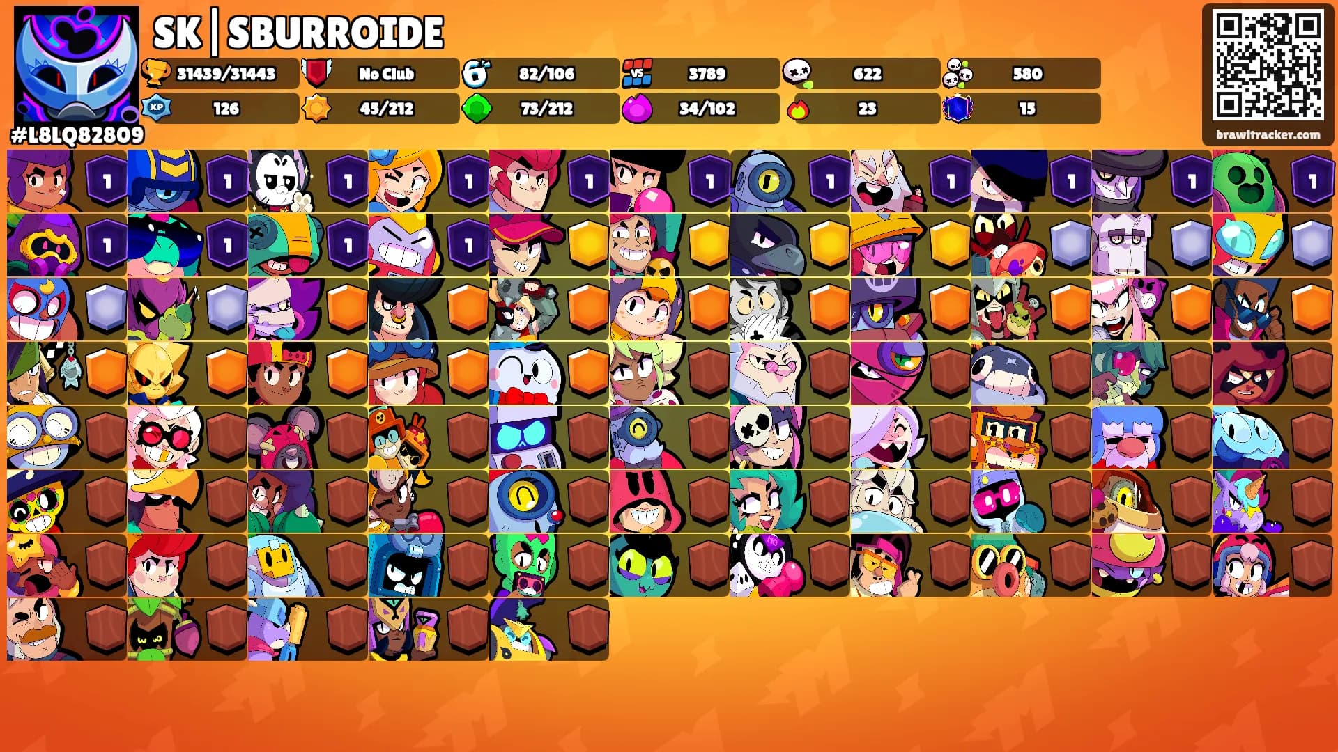 SK|SBURROIDE's Ranks