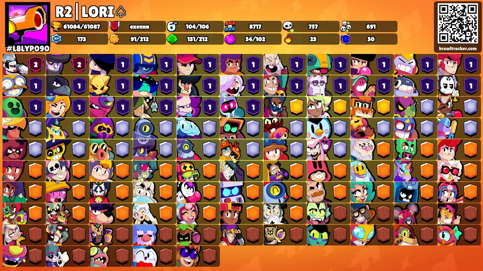 R2|LORI♤'s Ranks