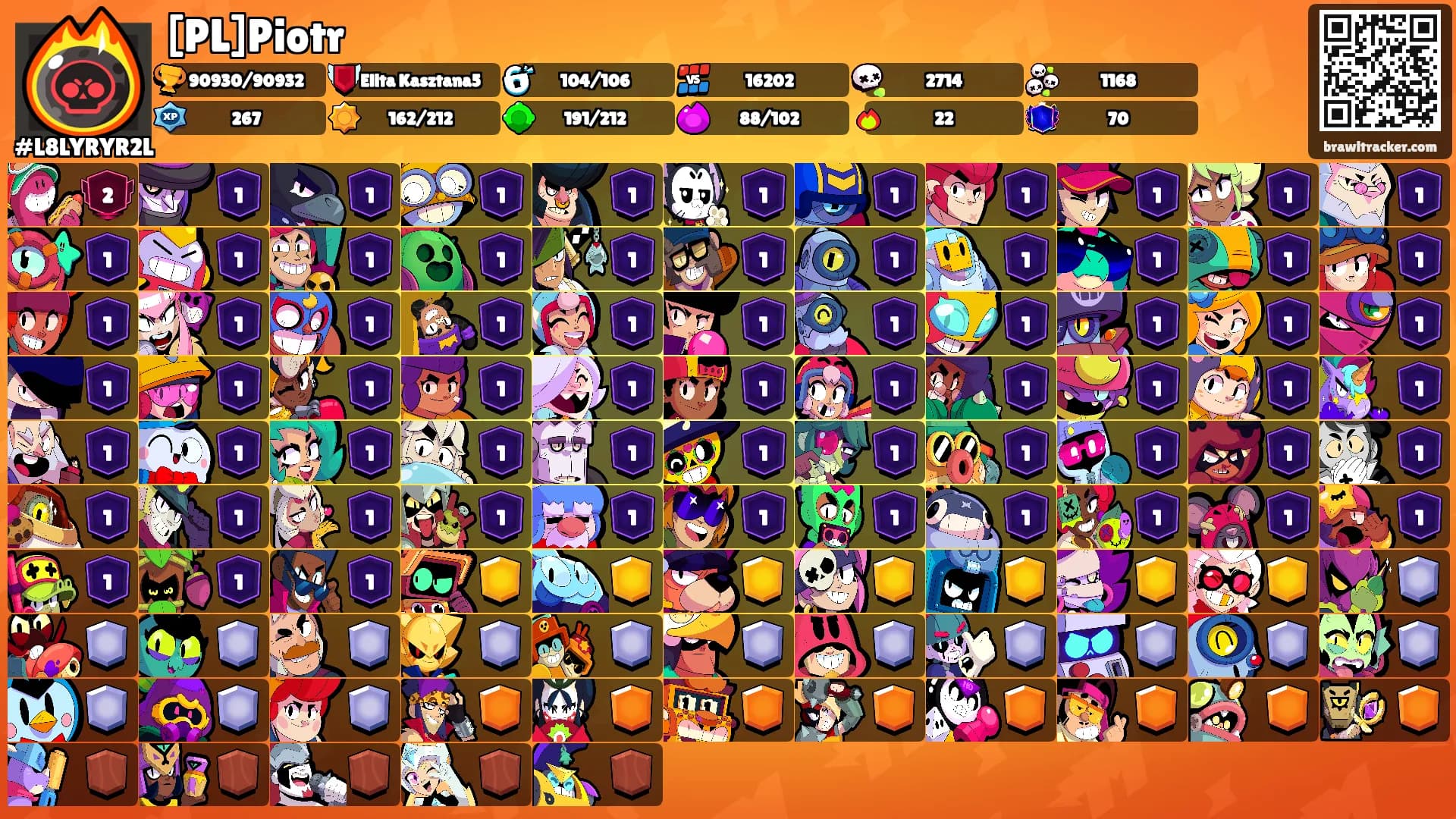 [PL]Piotr's Ranks
