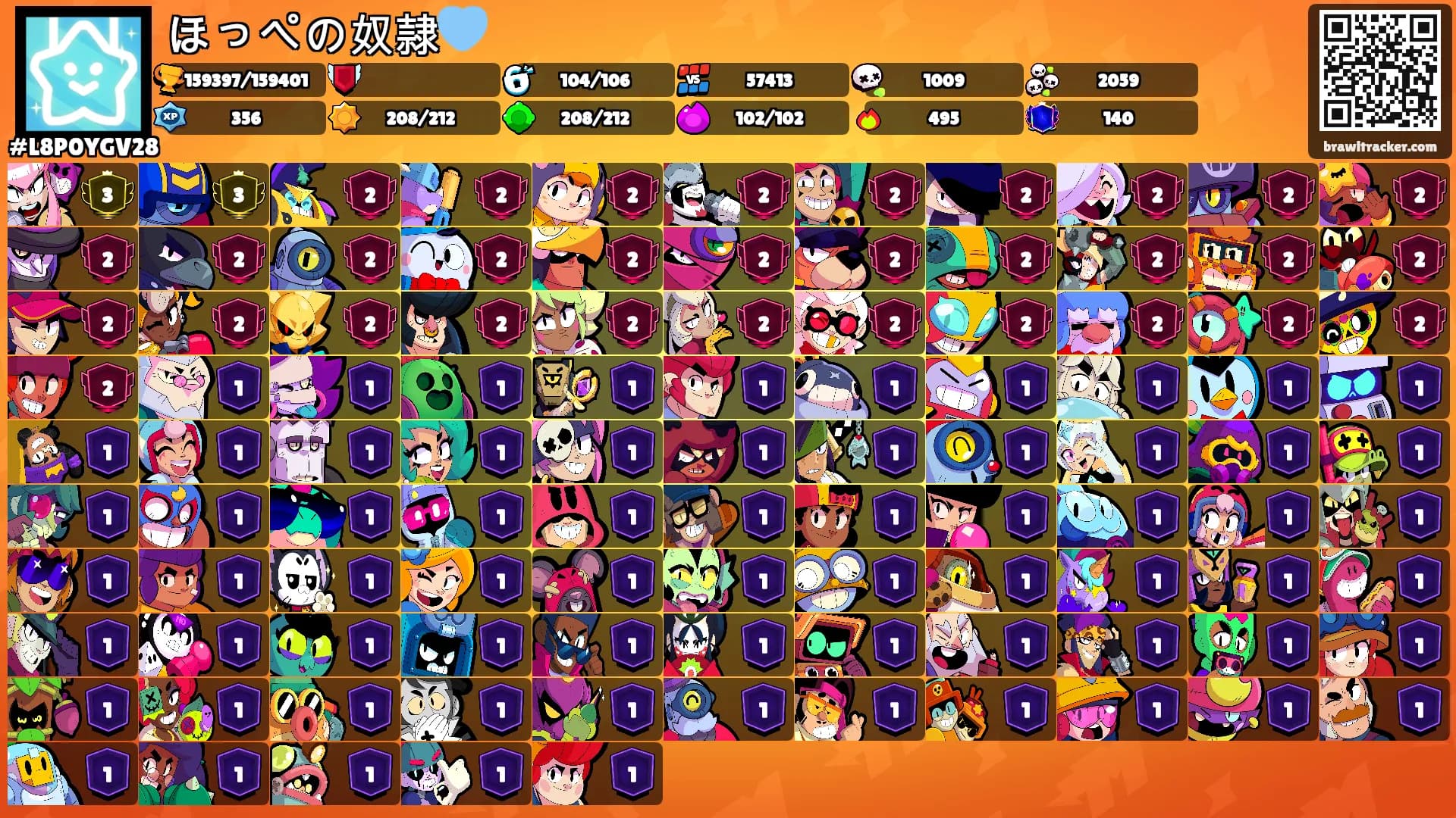 ほっぺの奴隷🩵's Ranks