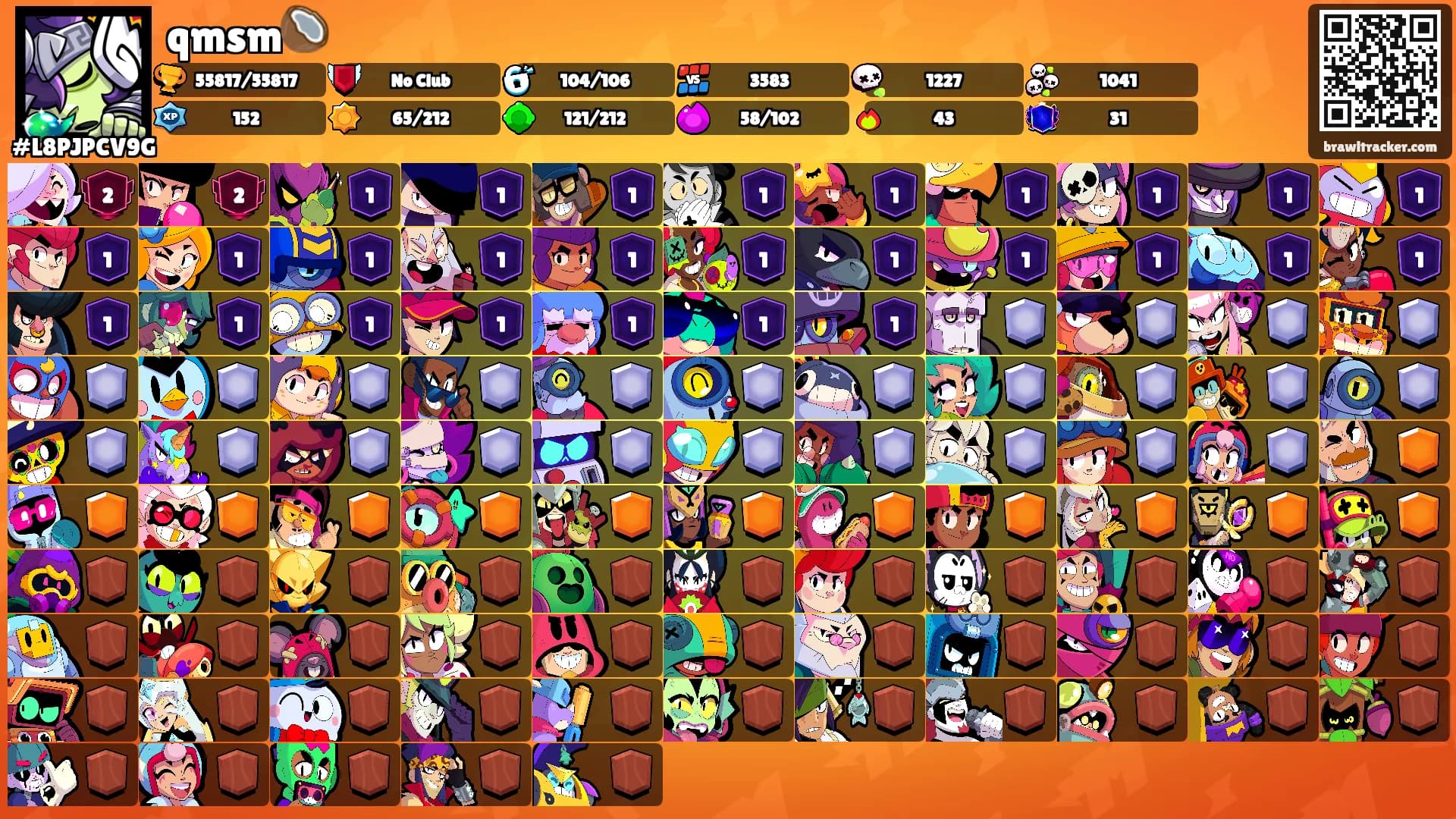 qmsm🥥's Ranks