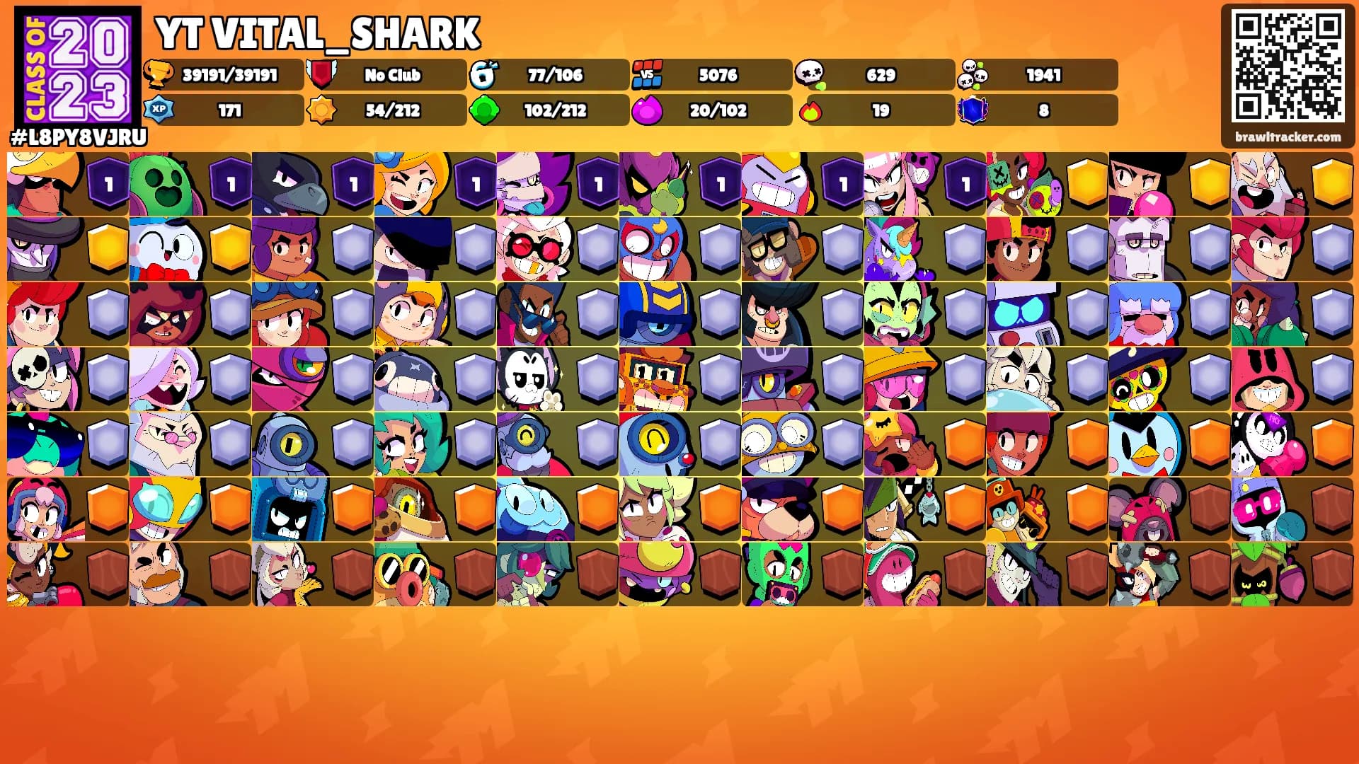 YT VITAL_SHARK's Ranks