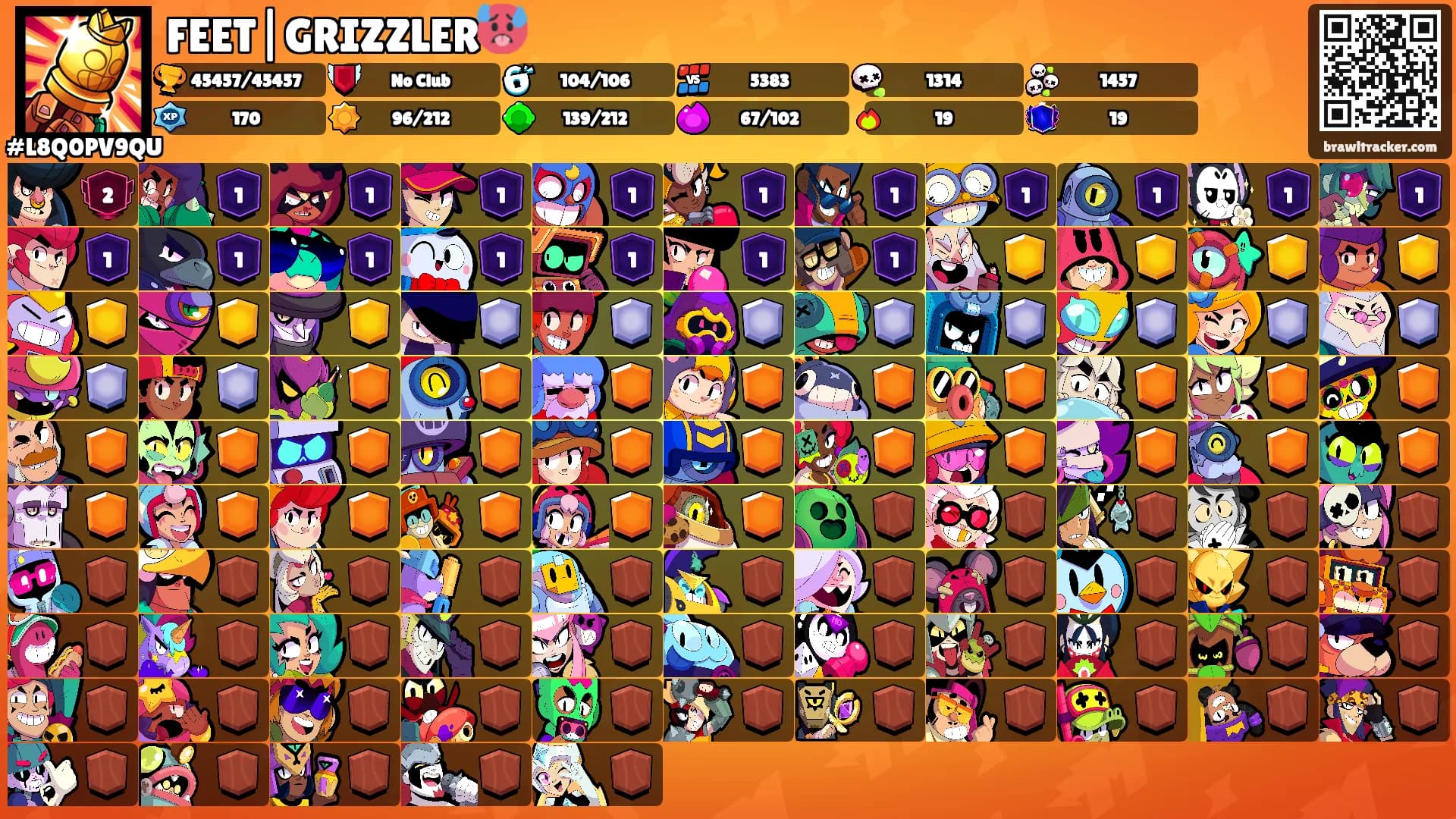 FEET|GRIZZLER🥵's Ranks