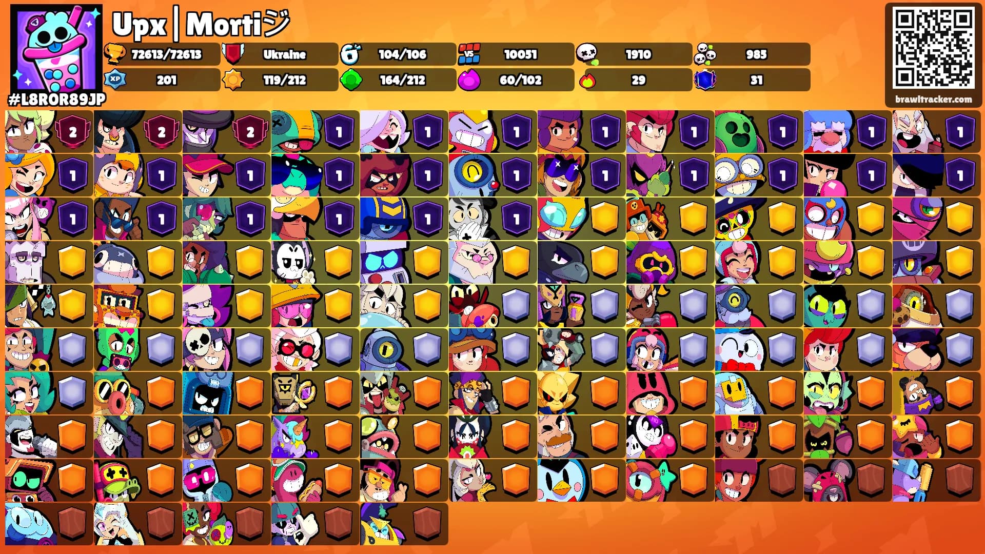 Upx|Mortiジ's Ranks