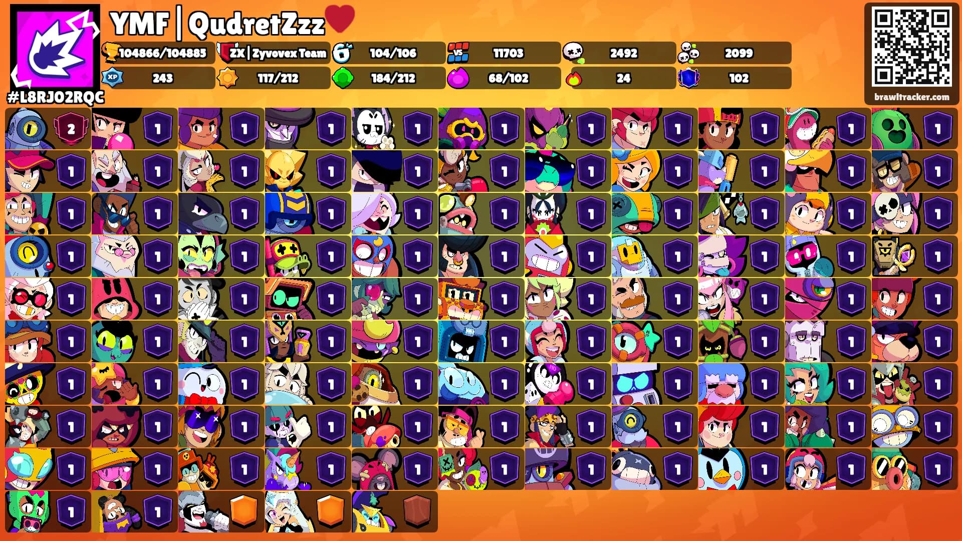 YMF|QudretZzz♥️'s Ranks