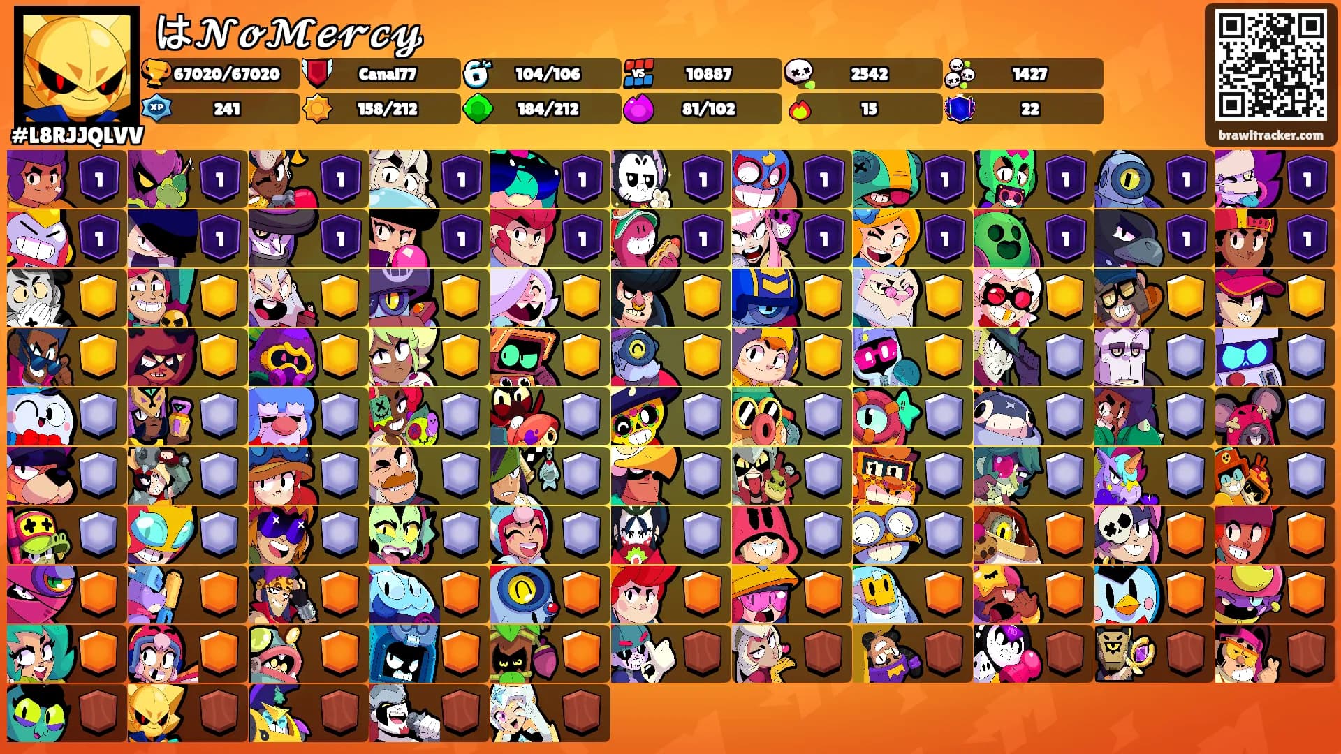 は𝓝𝓸𝓜𝓮𝓻𝓬𝔂's Ranks