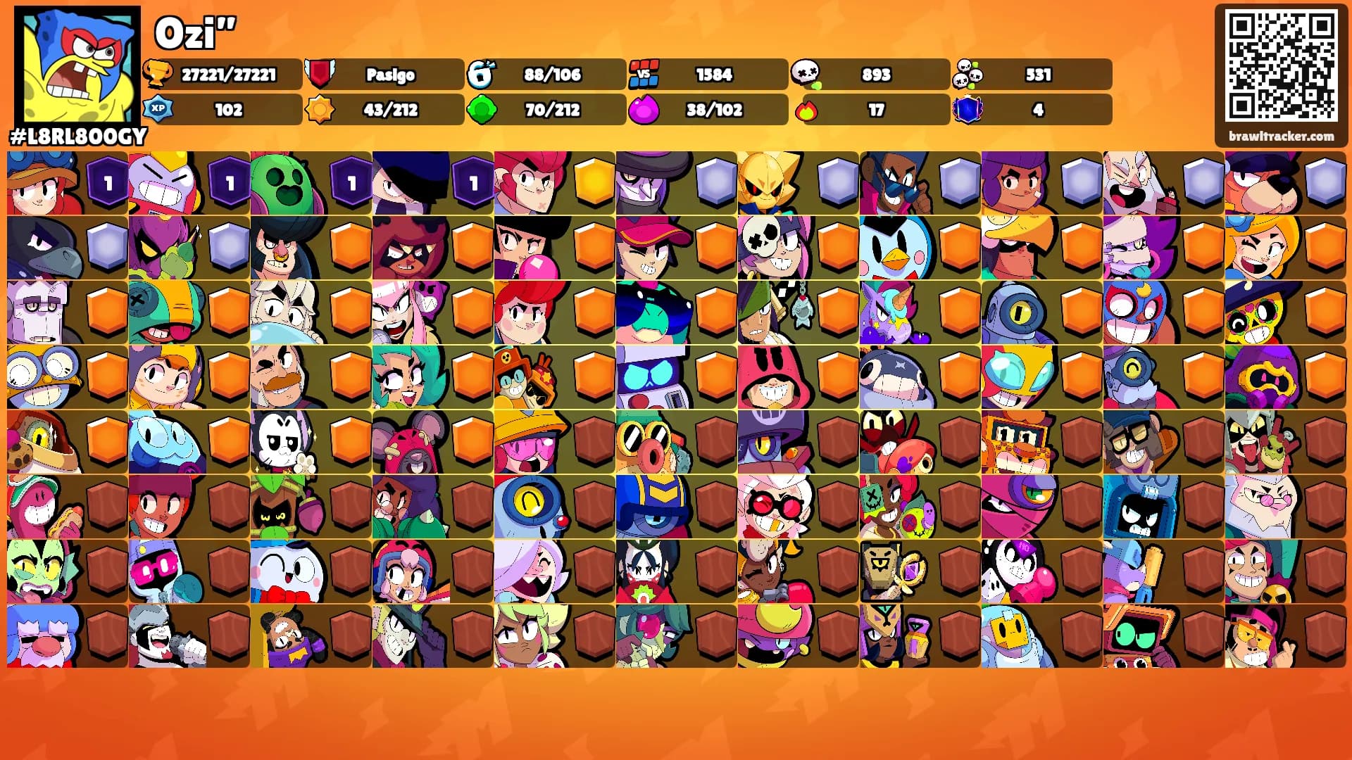 Ozi”'s Ranks