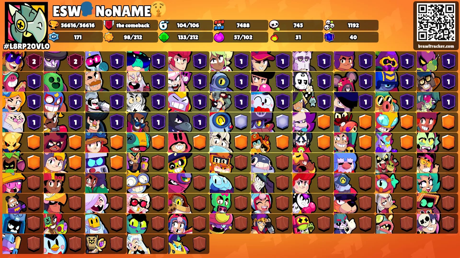 ESW🗣️NoNAME🤫's Ranks