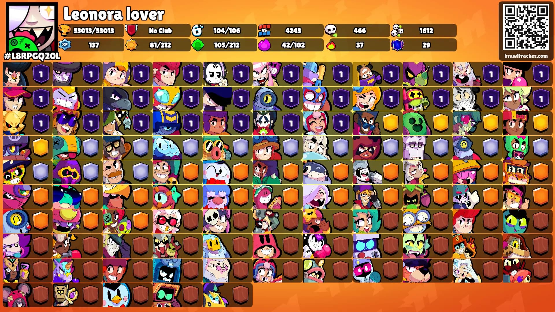 Leonora lover's Ranks