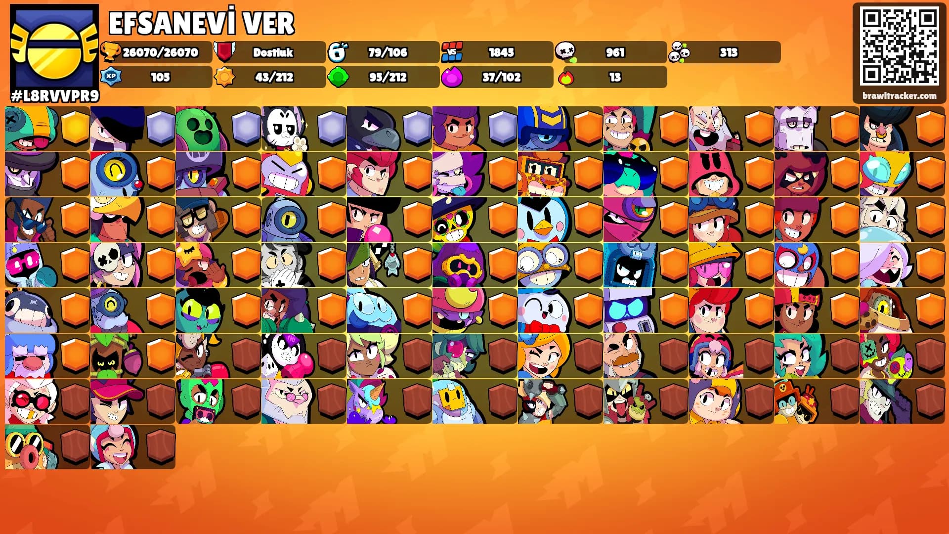 EFSANEVİ VER's Ranks