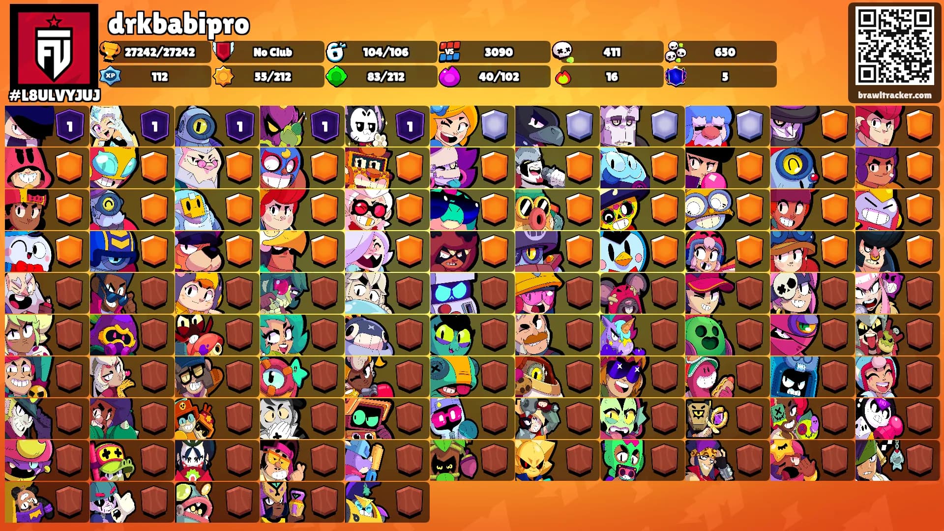 drkbabipro's Ranks