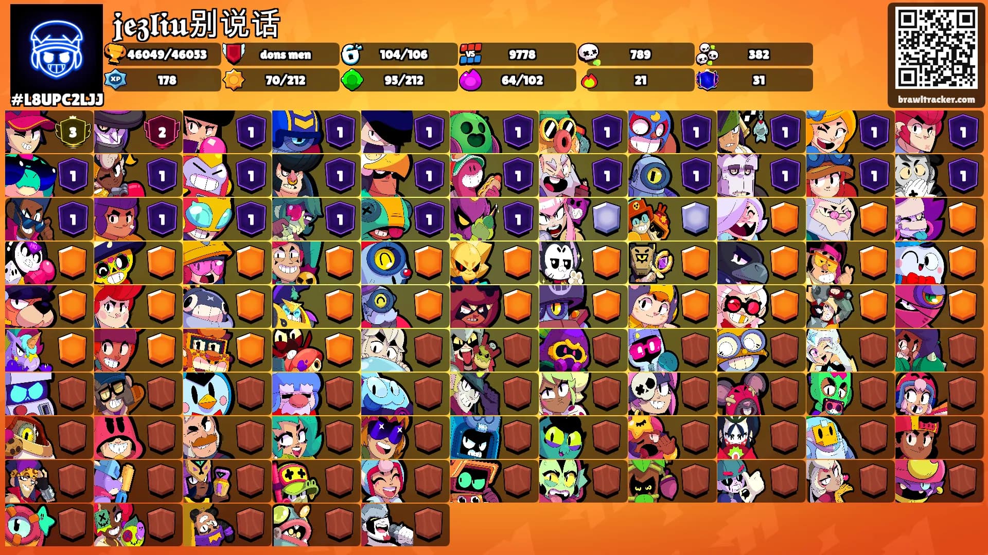 𝖏𝖊𝖟𝖑𝖎𝖚别说话's Ranks