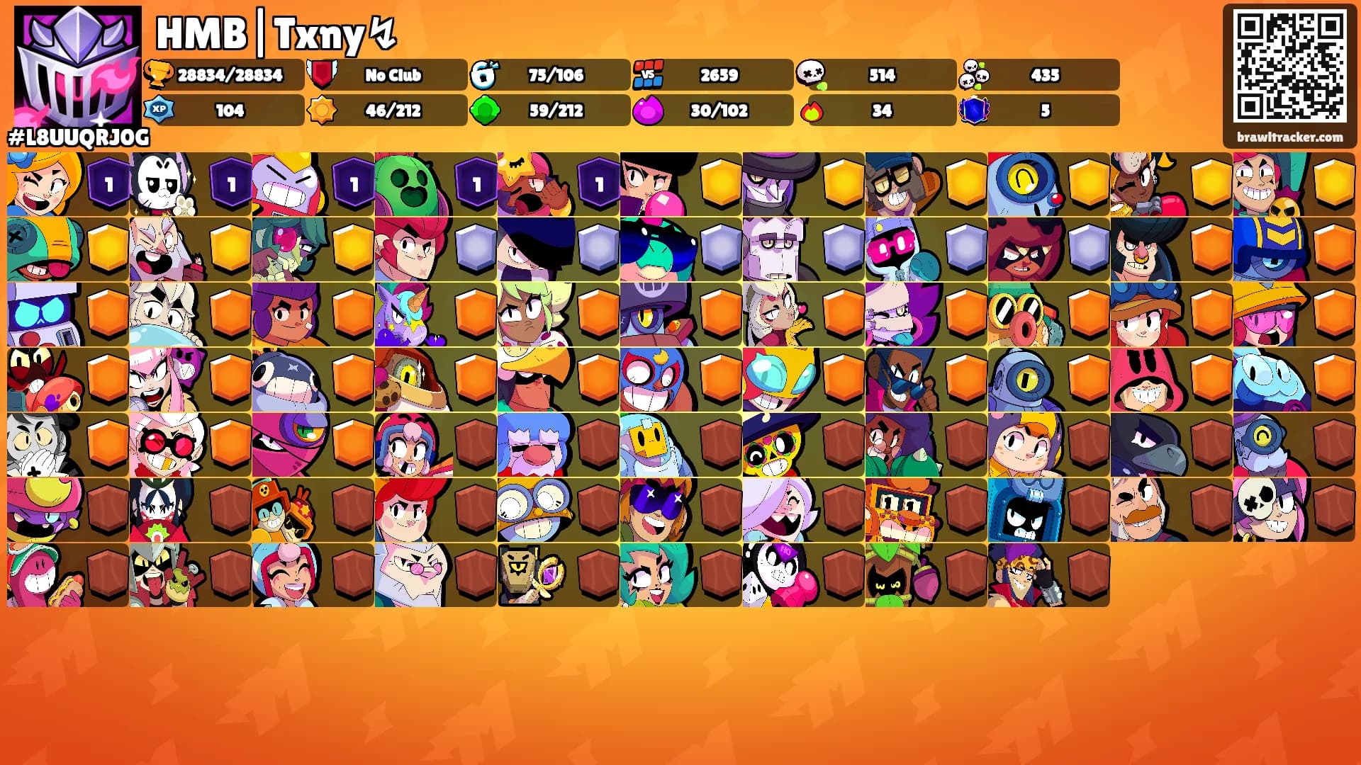 HMB|Txny↯'s Ranks
