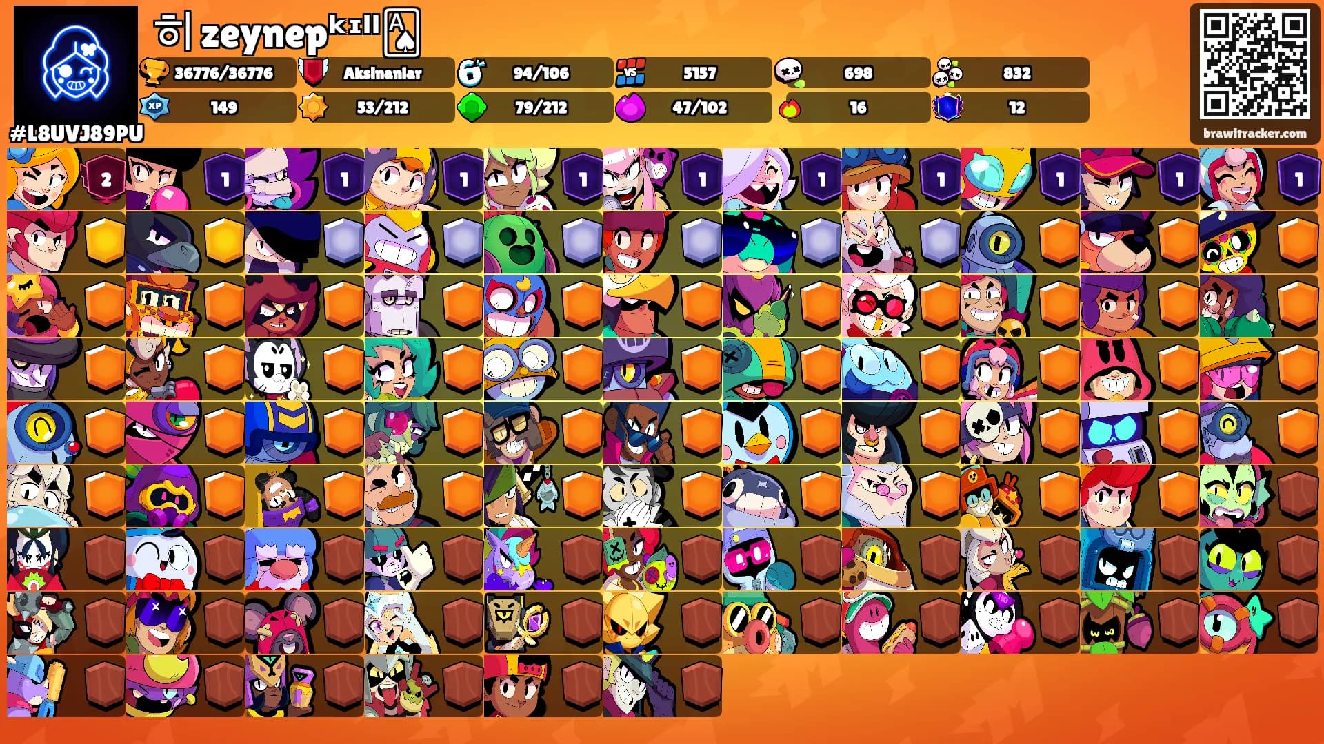 히 zeynepᵏᶦˡˡ🂡's Ranks