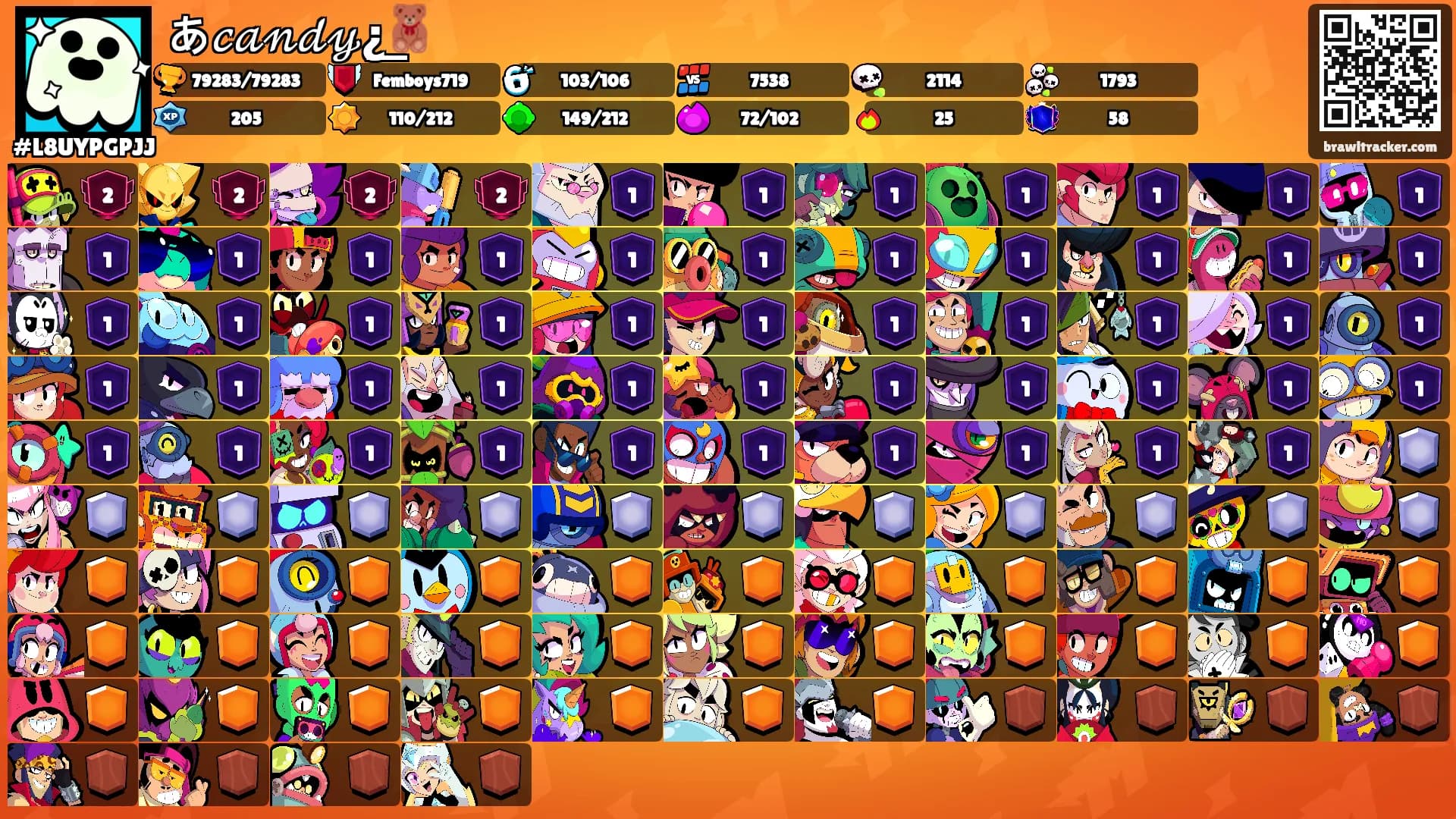あ𝒸𝒶𝓃𝒹𝓎¿͟🧸's Ranks