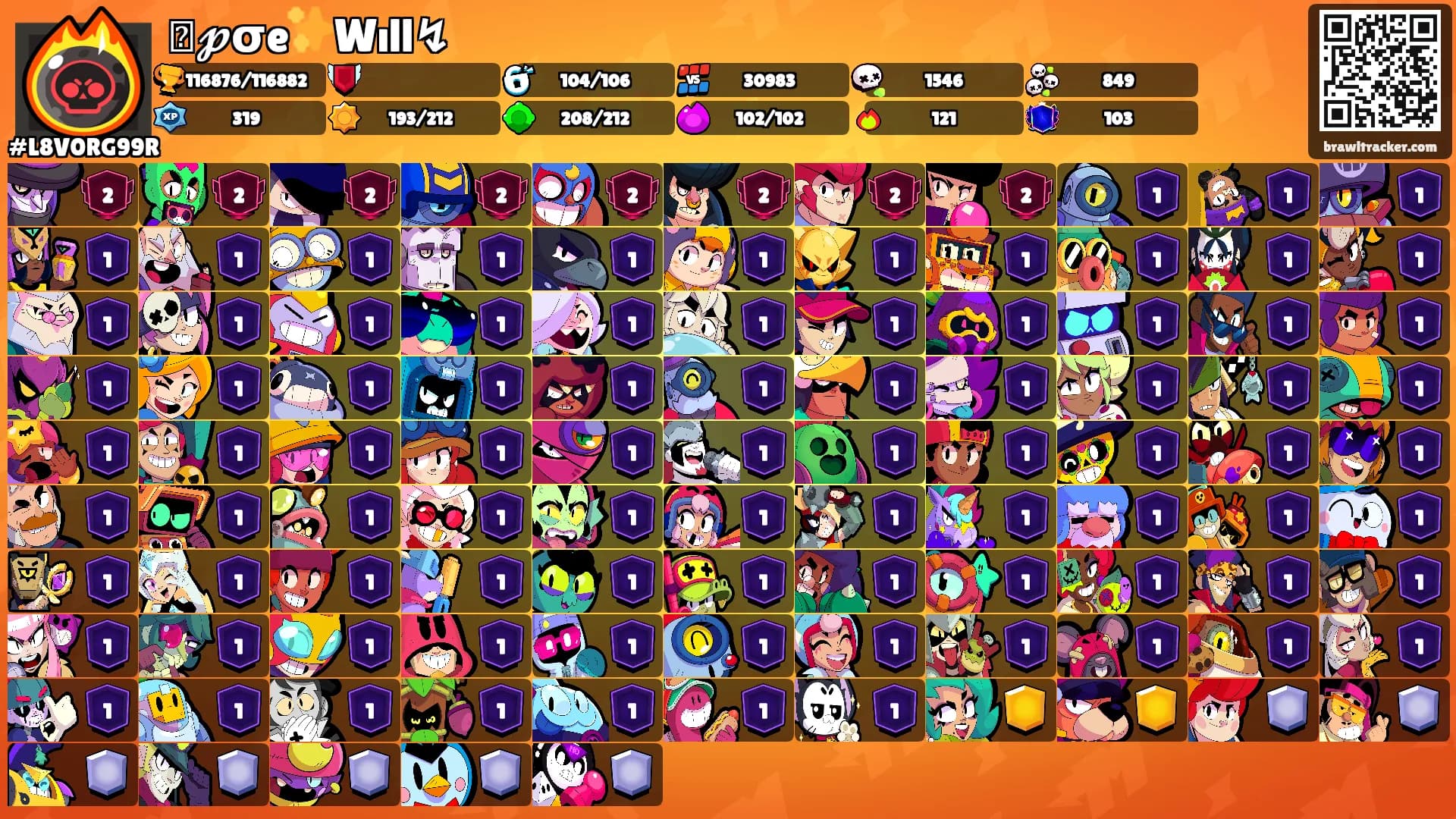 𑣲𝓹σe✨Wıll↯'s Ranks
