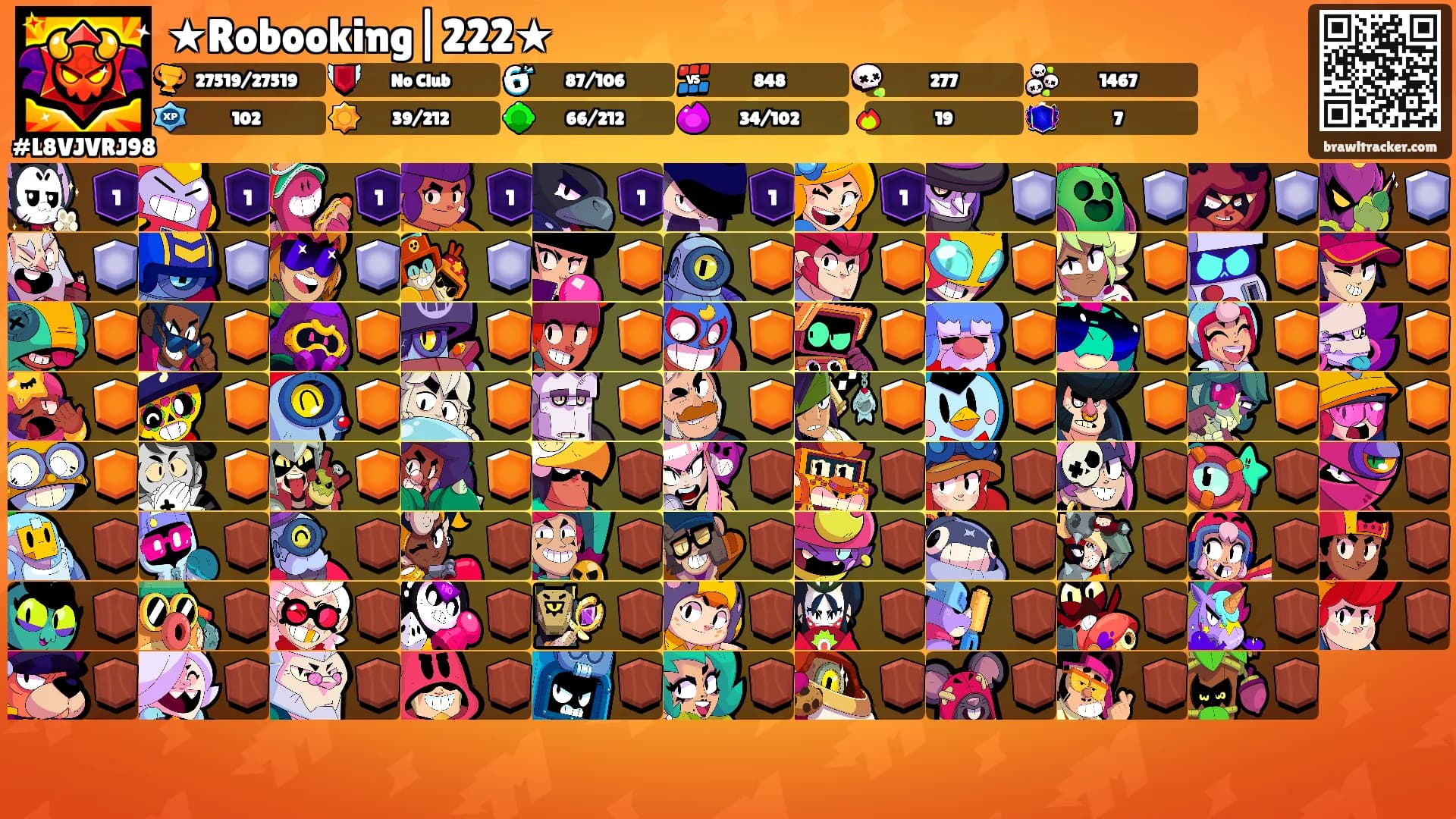 ★Robooking|222★'s Ranks