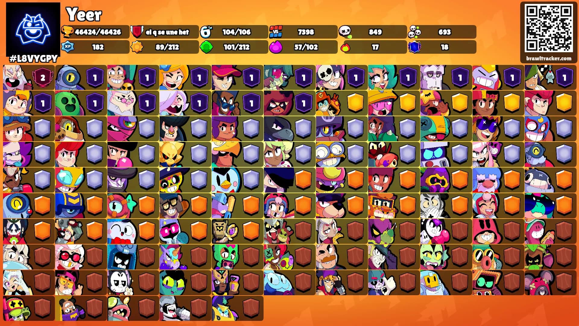 Yeer's Ranks