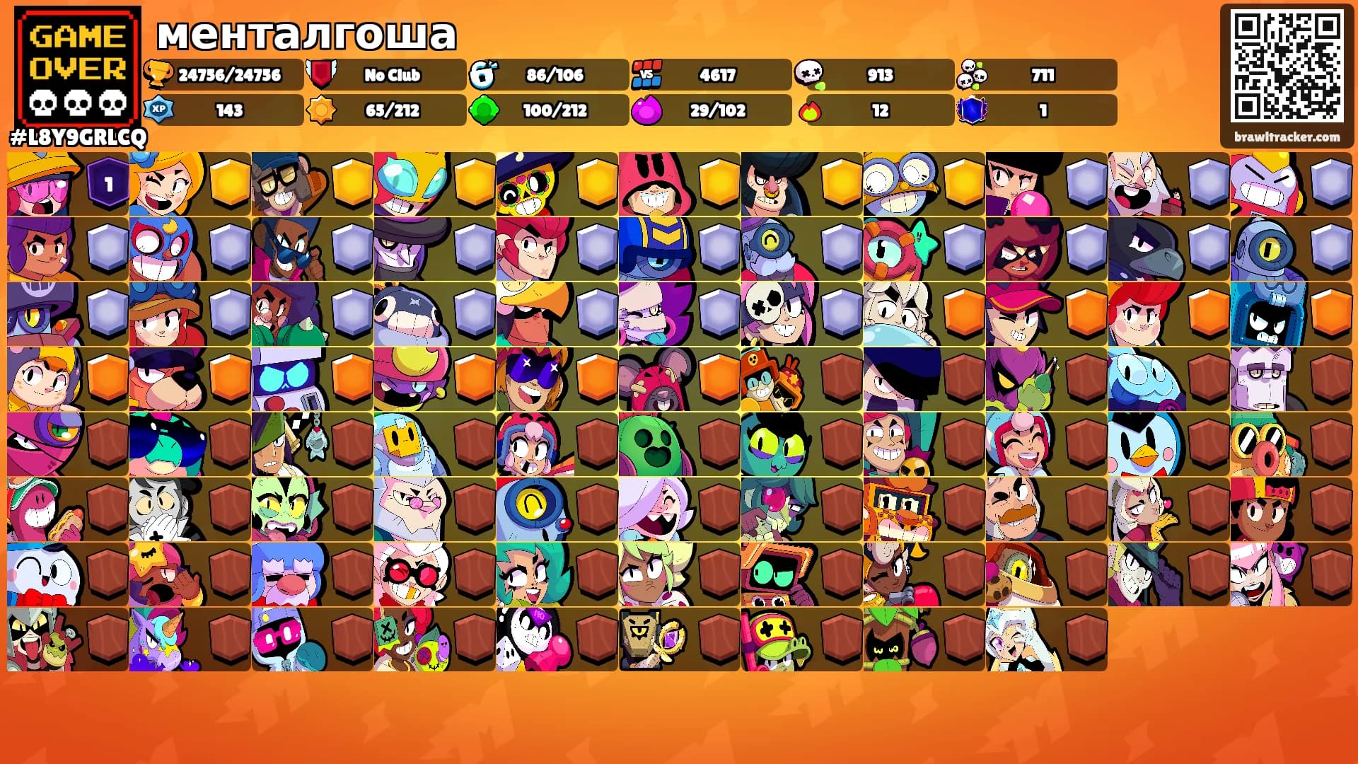 менталгоша's Ranks