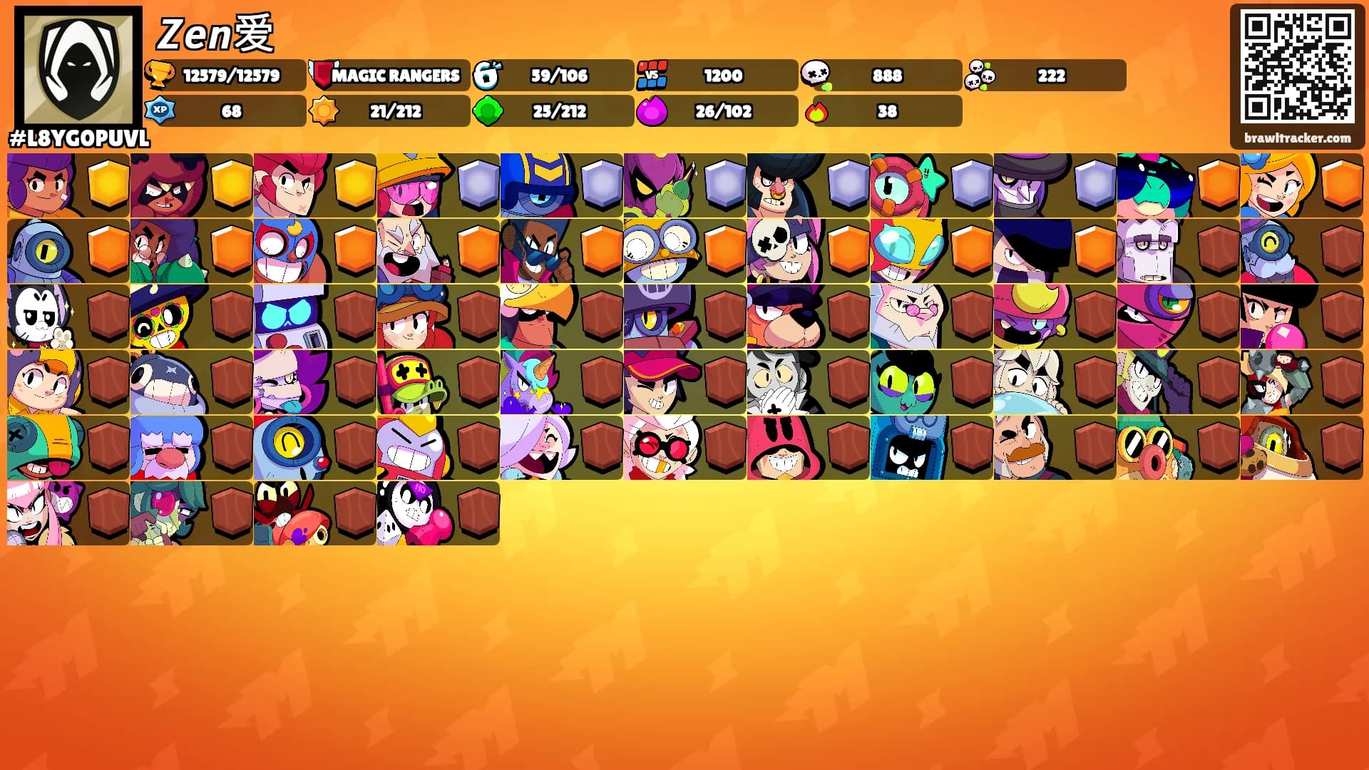 𝙕𝙚𝙣爱's Ranks
