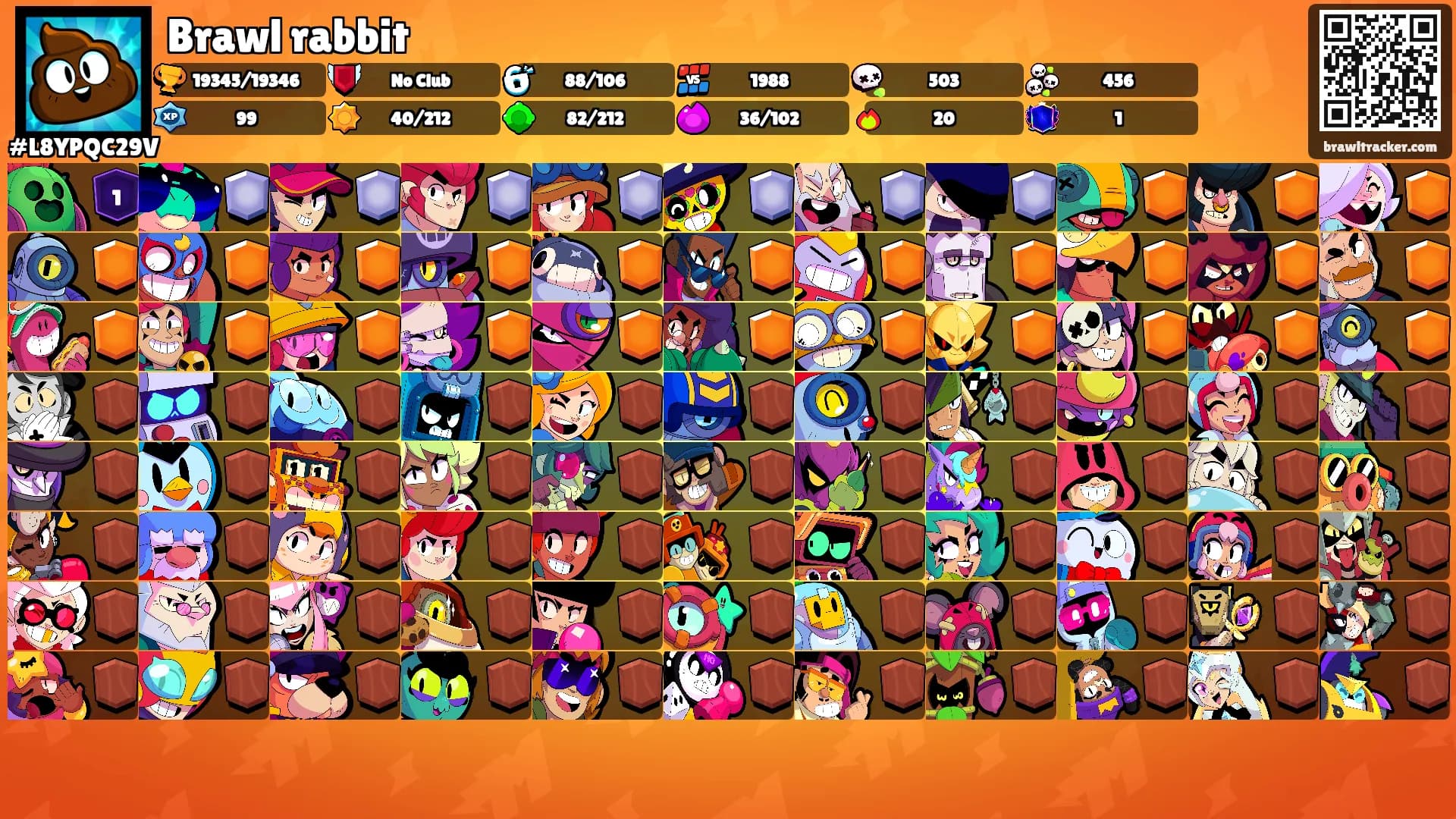 Brawl rabbit's Ranks