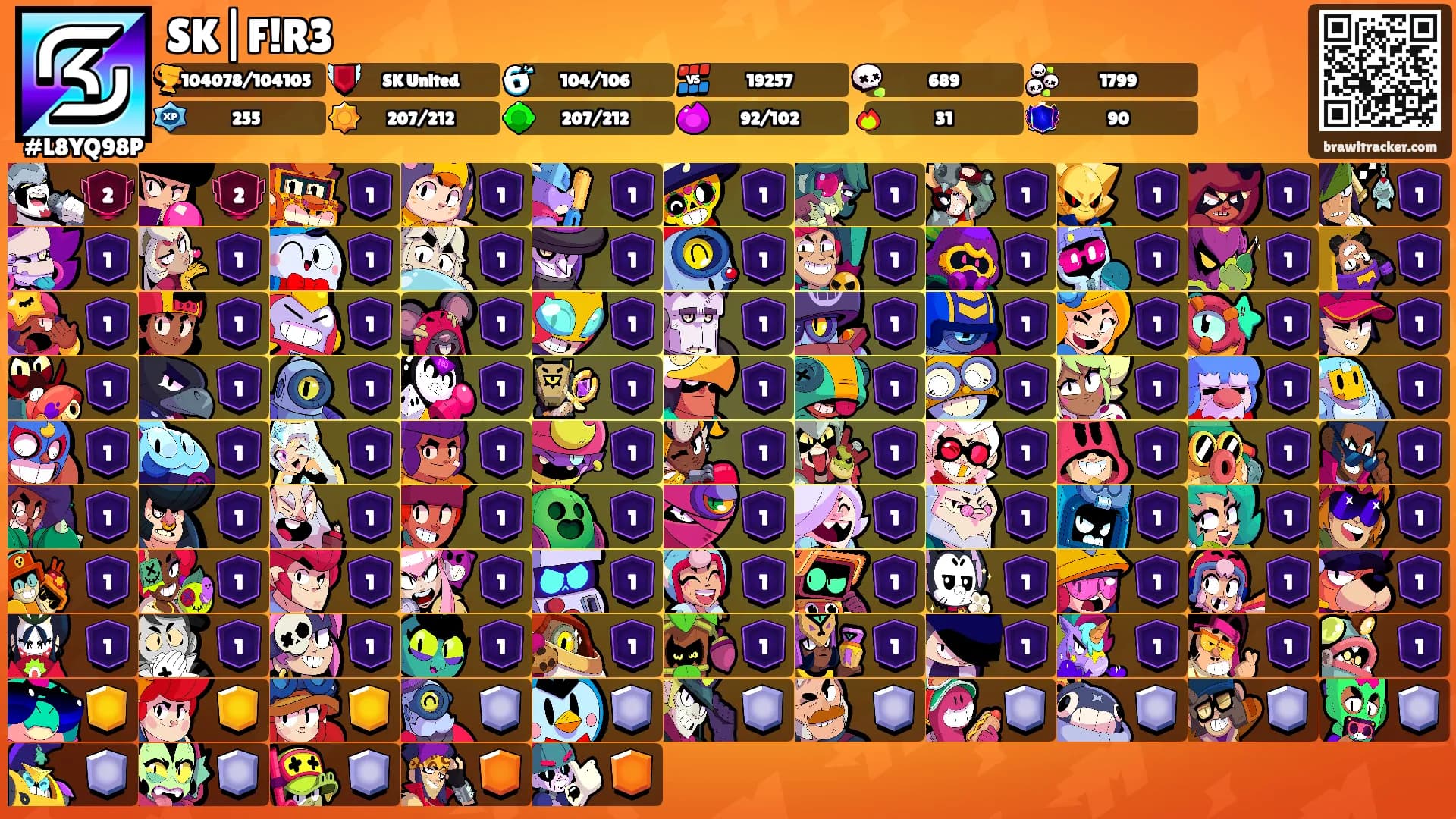 SK|F!R3's Ranks