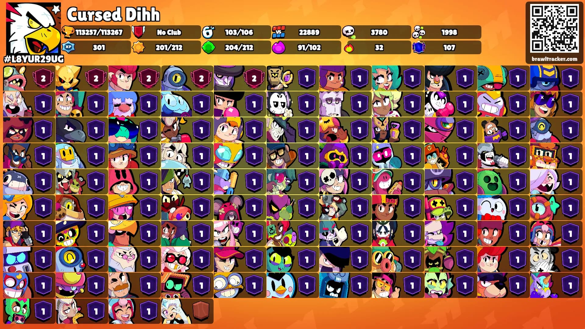 Cursed Dihh 🫪's Ranks