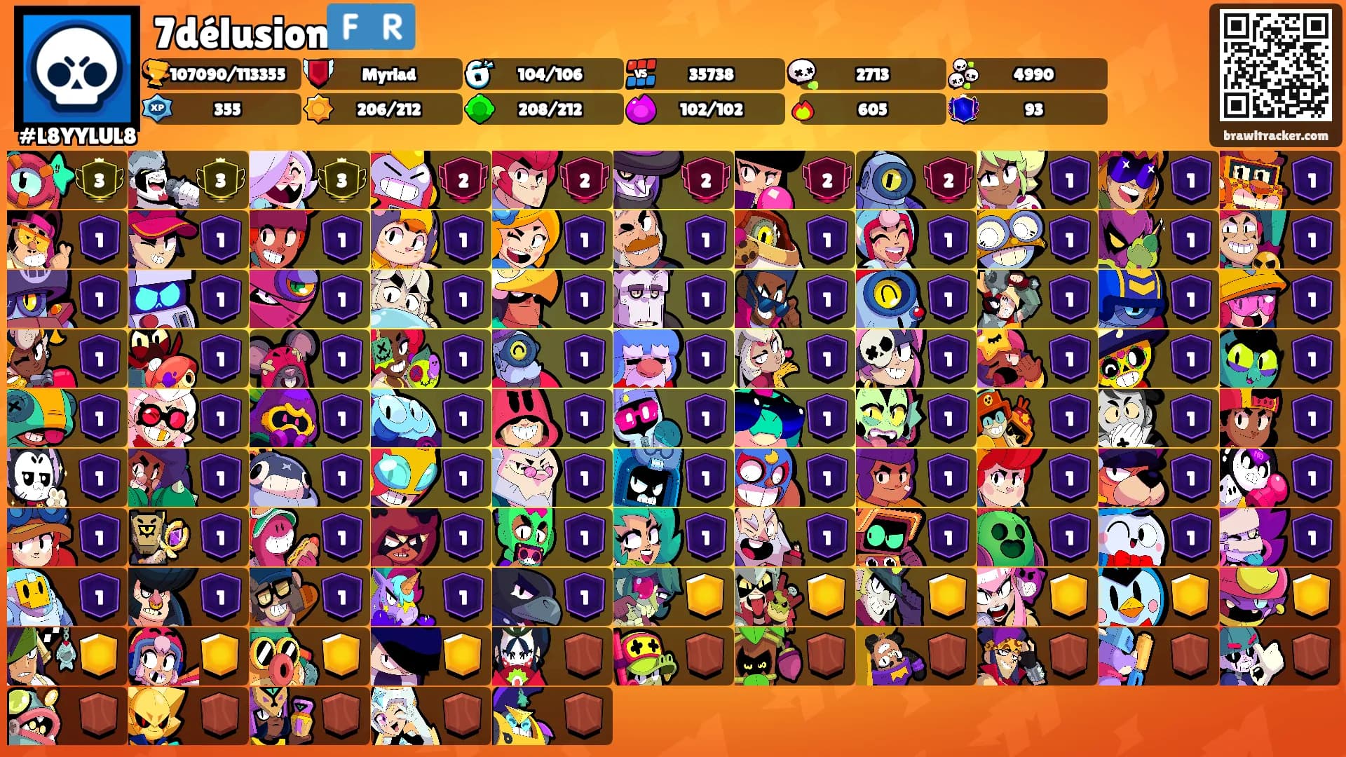 7délusion🇫🇷's Ranks