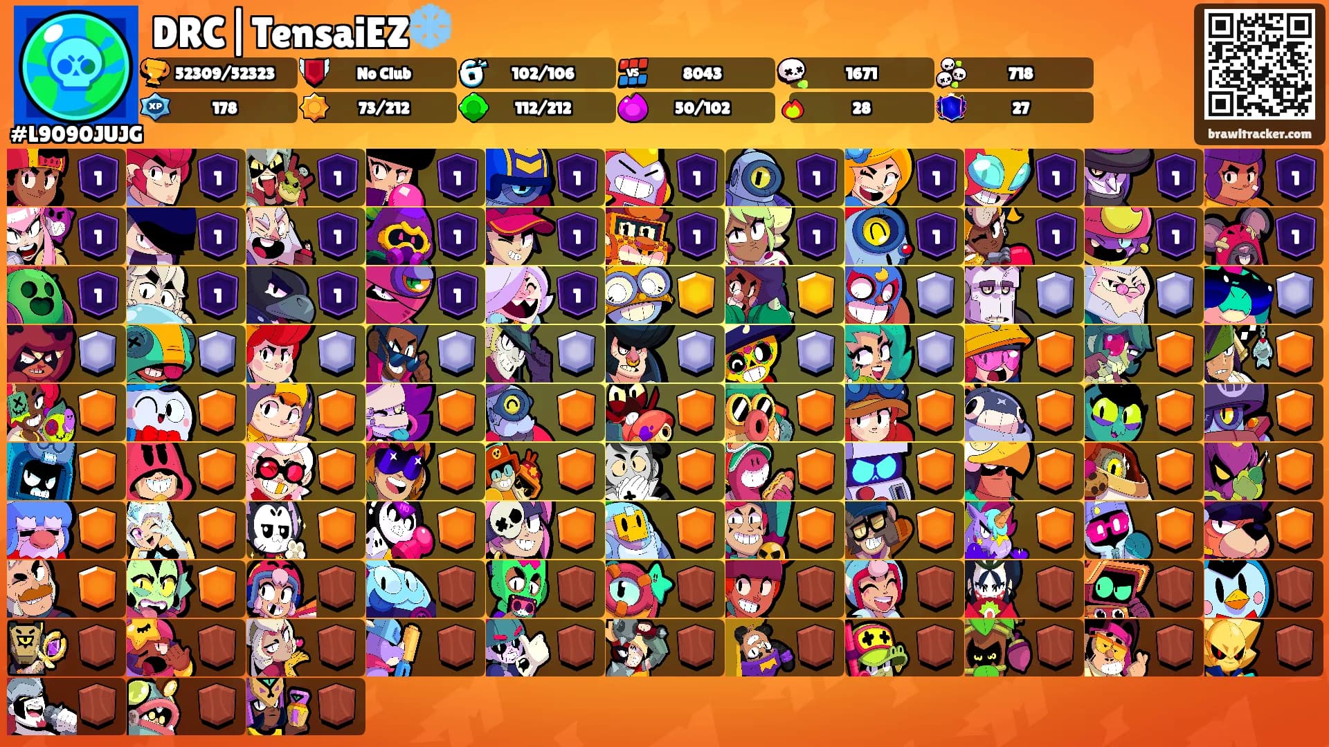 DRC|TensaiEZ❄️'s Ranks